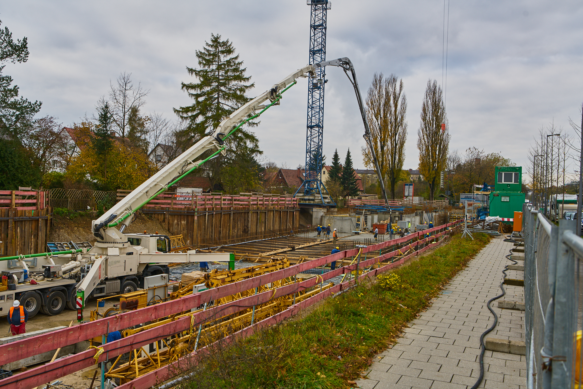 Baustelle Maikäfersiedlung in Neuperlach 09.11.2017 Photographer: Gelbmann