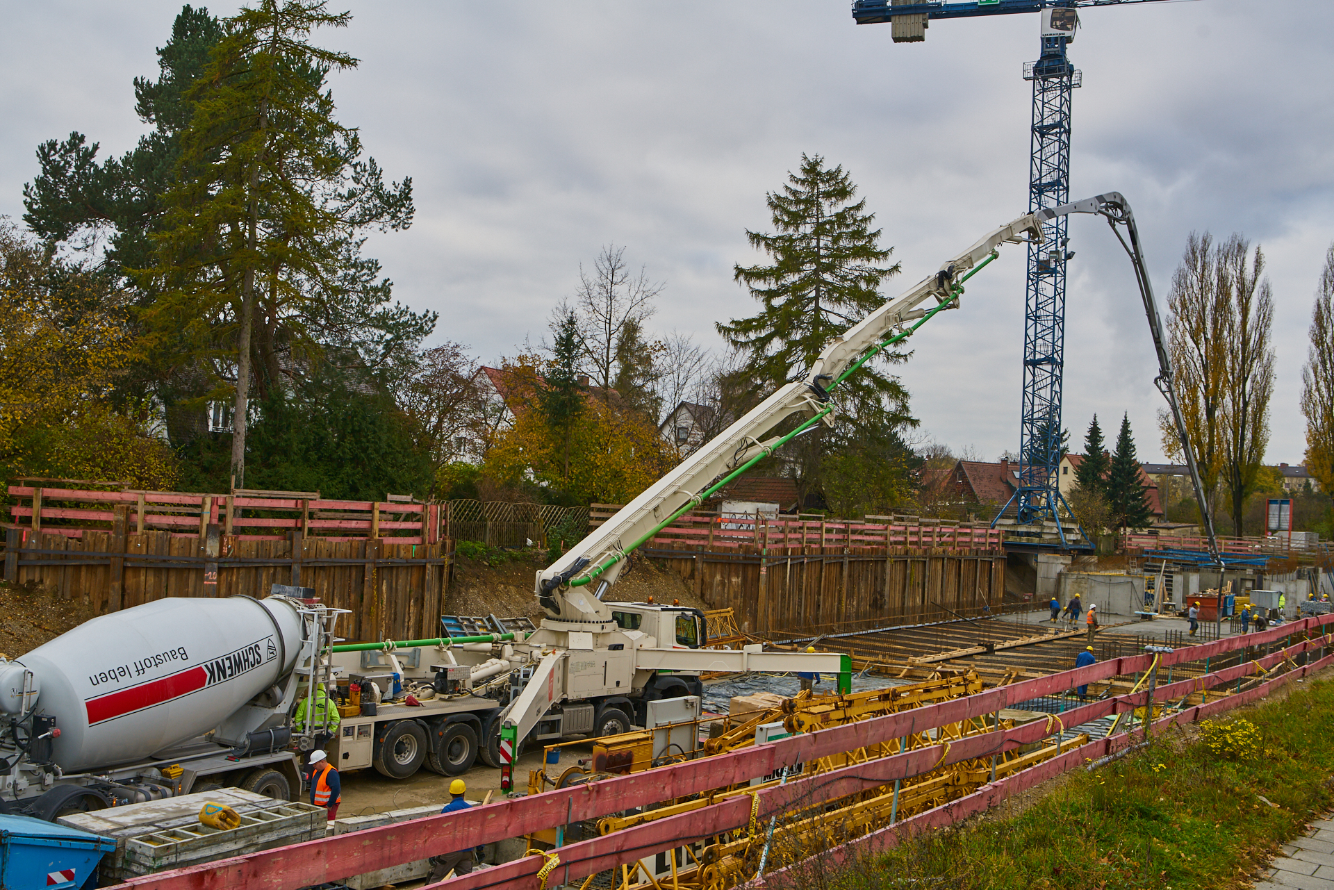 Baustelle Maikäfersiedlung in Neuperlach 09.11.2017 Photographer: Gelbmann
