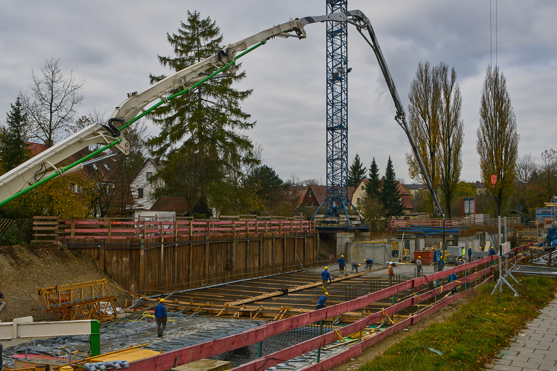 Baustelle Maikäfersiedlung in Neuperlach 09.11.2017 Photographer: Gelbmann