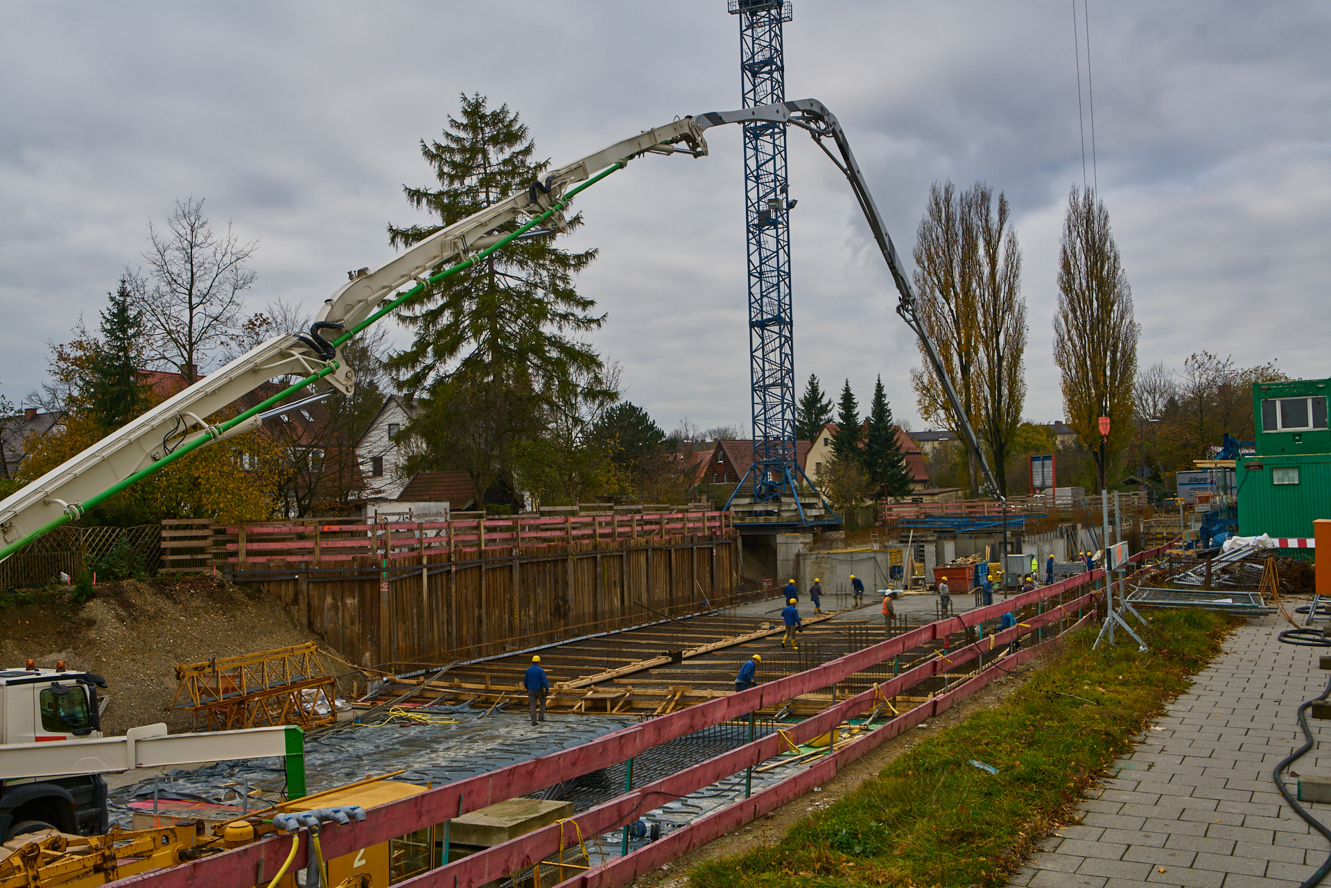 Baustelle Maikäfersiedlung in Neuperlach 09.11.2017 Photographer: Gelbmann