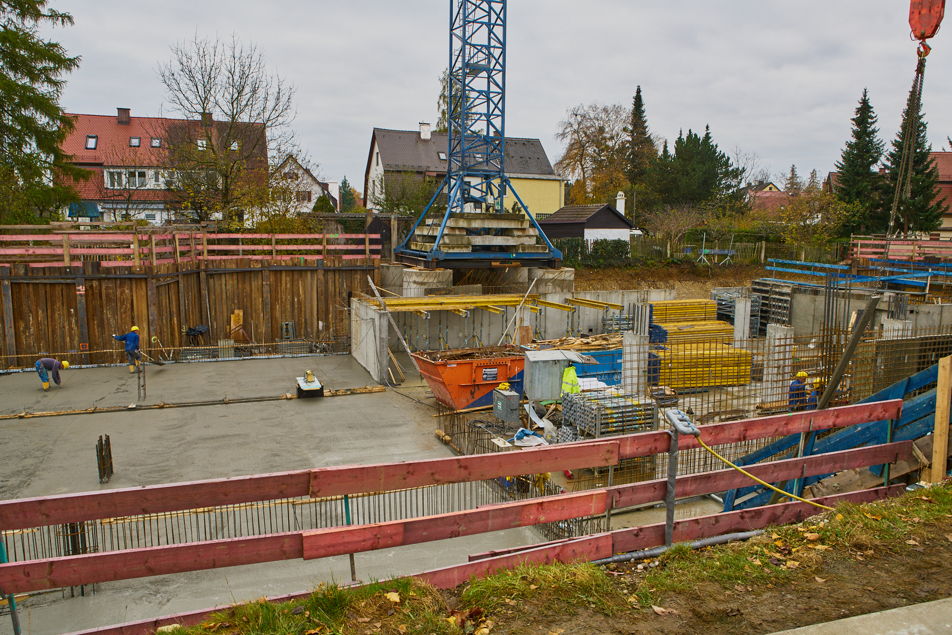 Baustelle Maikäfersiedlung in Neuperlach 09.11.2017 Photographer: Gelbmann