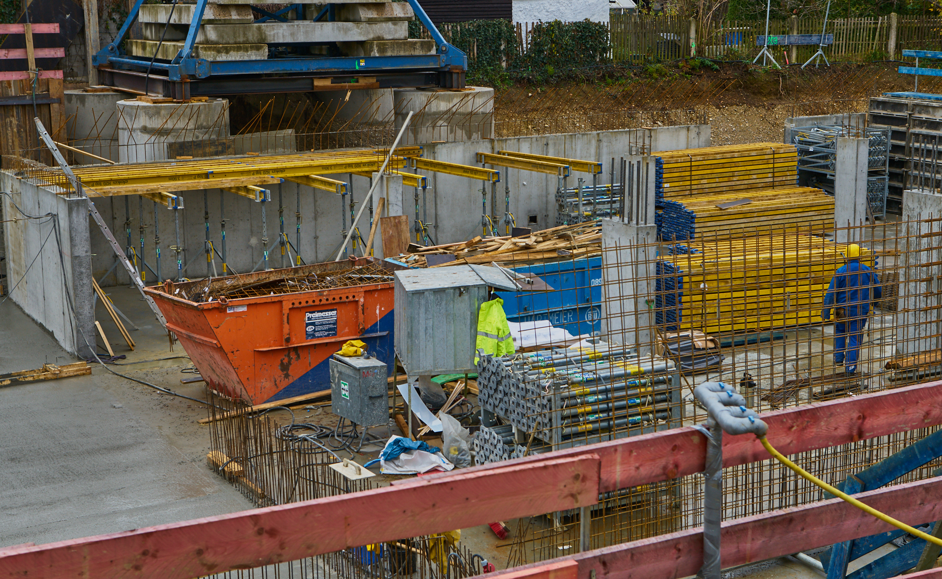 Baustelle Maikäfersiedlung in Neuperlach 09.11.2017 Photographer: Gelbmann