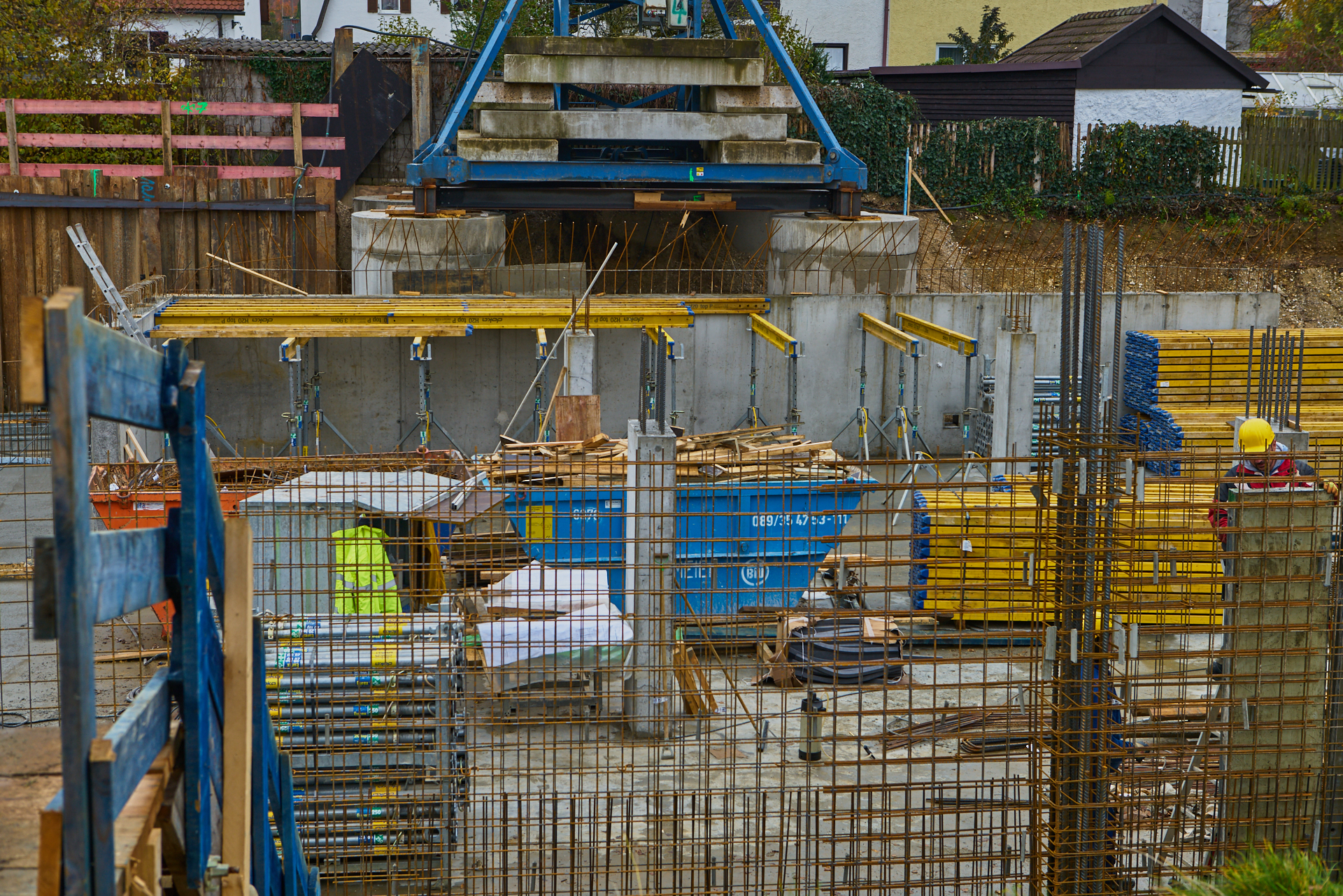 Baustelle Maikäfersiedlung in Neuperlach 09.11.2017 Photographer: Gelbmann
