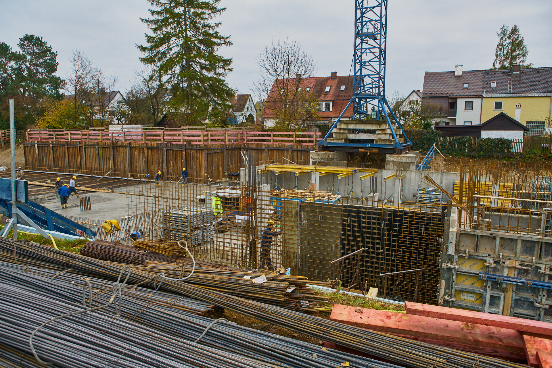 Baustelle Maikäfersiedlung in Neuperlach 09.11.2017 Photographer: Gelbmann