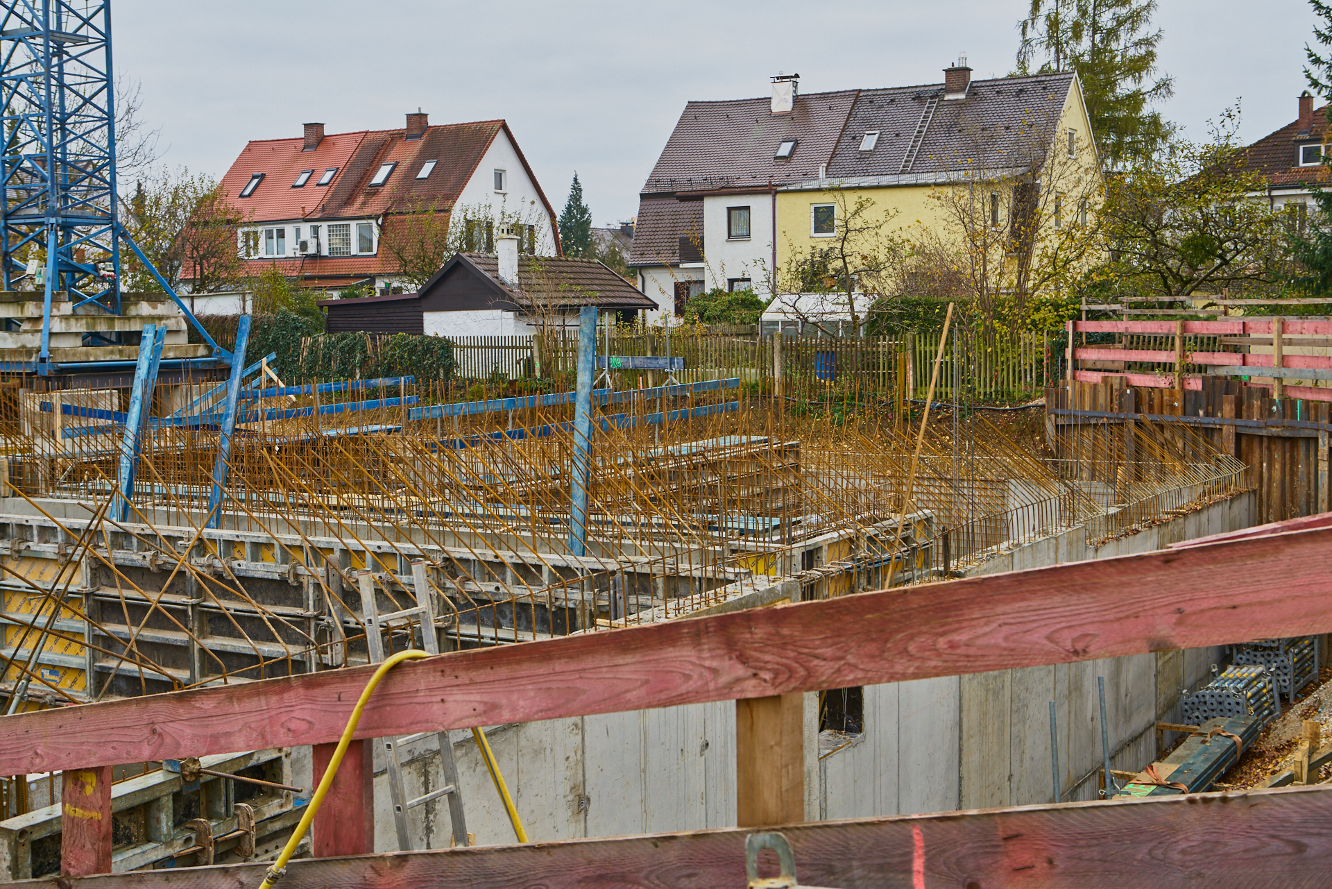 Baustelle Maikäfersiedlung in Neuperlach 09.11.2017 Photographer: Gelbmann