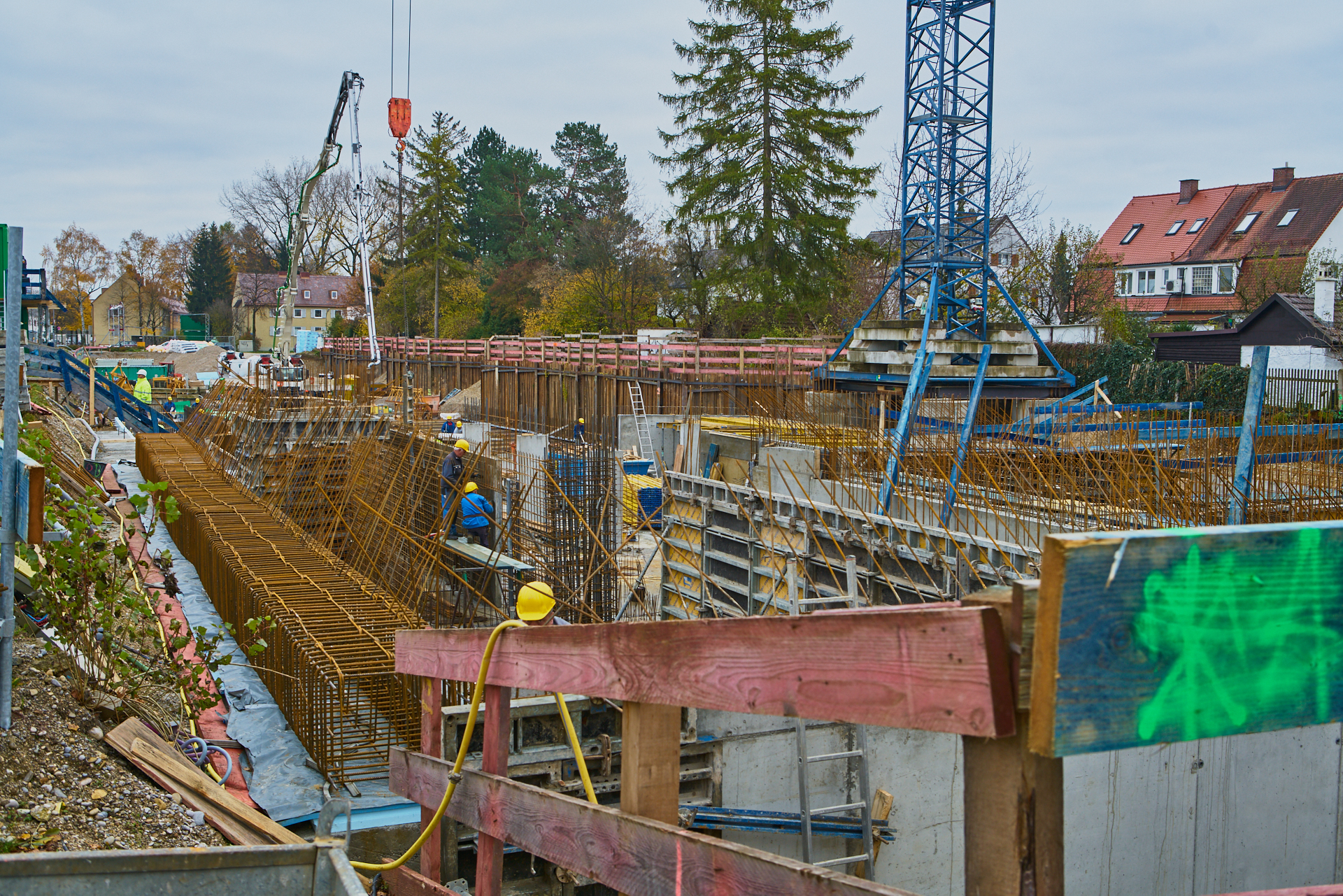 Baustelle Maikäfersiedlung in Neuperlach 09.11.2017 Photographer: Gelbmann
