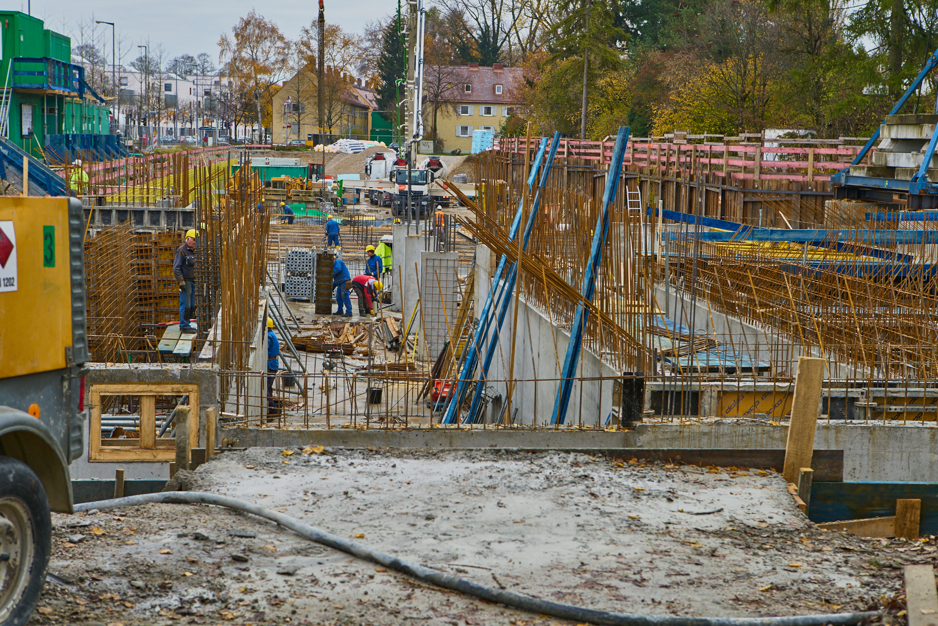 Baustelle Maikäfersiedlung in Neuperlach 09.11.2017 Photographer: Gelbmann