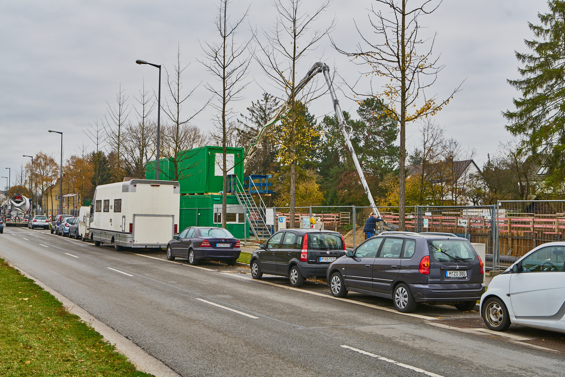 Baustelle Maikäfersiedlung in Neuperlach 09.11.2017 Photographer: Gelbmann
