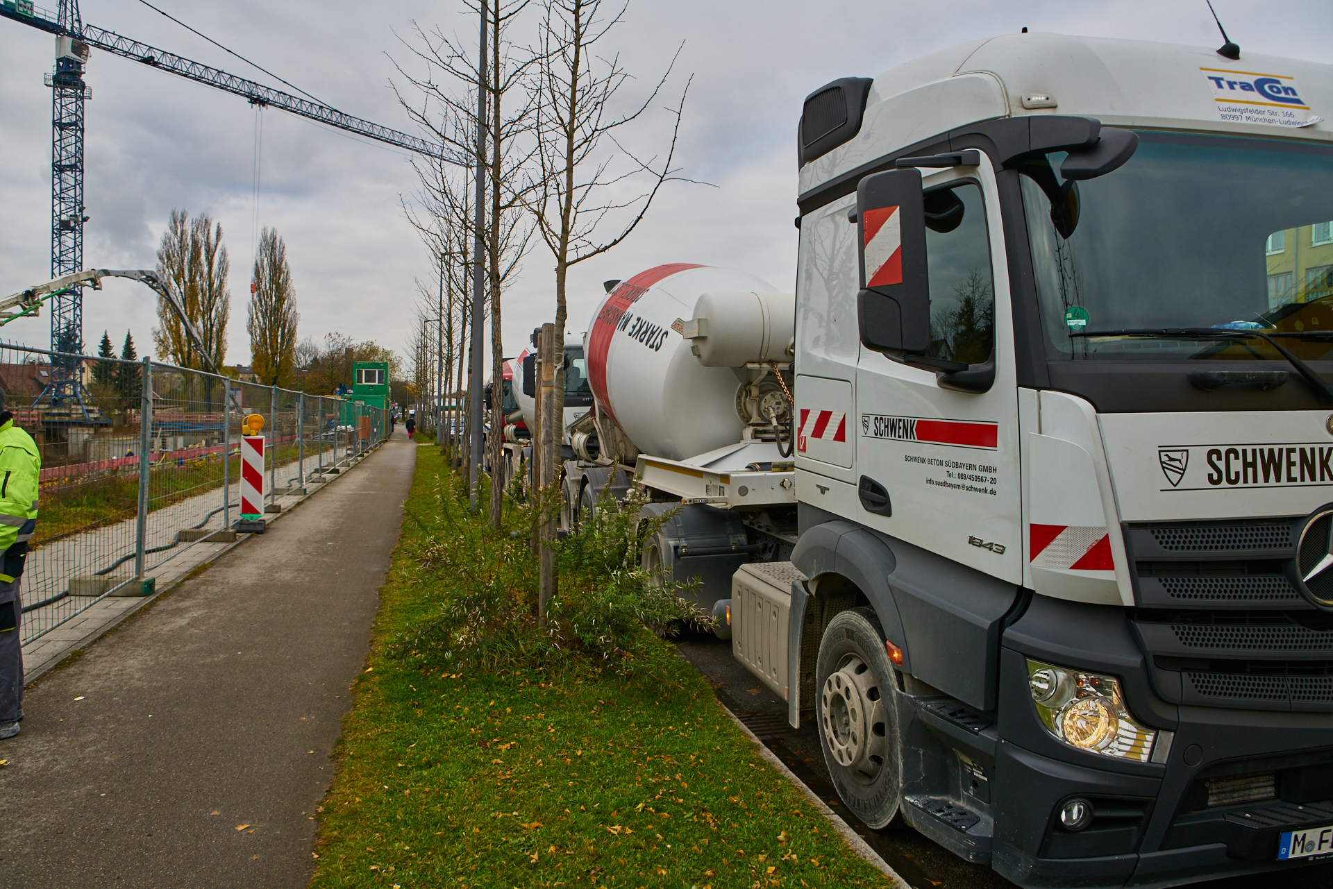Baustelle Maikäfersiedlung in Neuperlach 09.11.2017 Photographer: Gelbmann