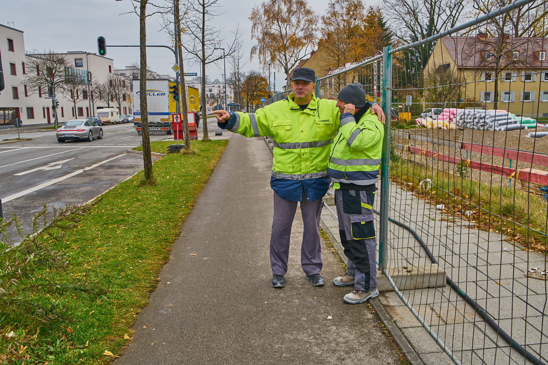 Baustelle Maikäfersiedlung in Neuperlach 09.11.2017 Photographer: Gelbmann