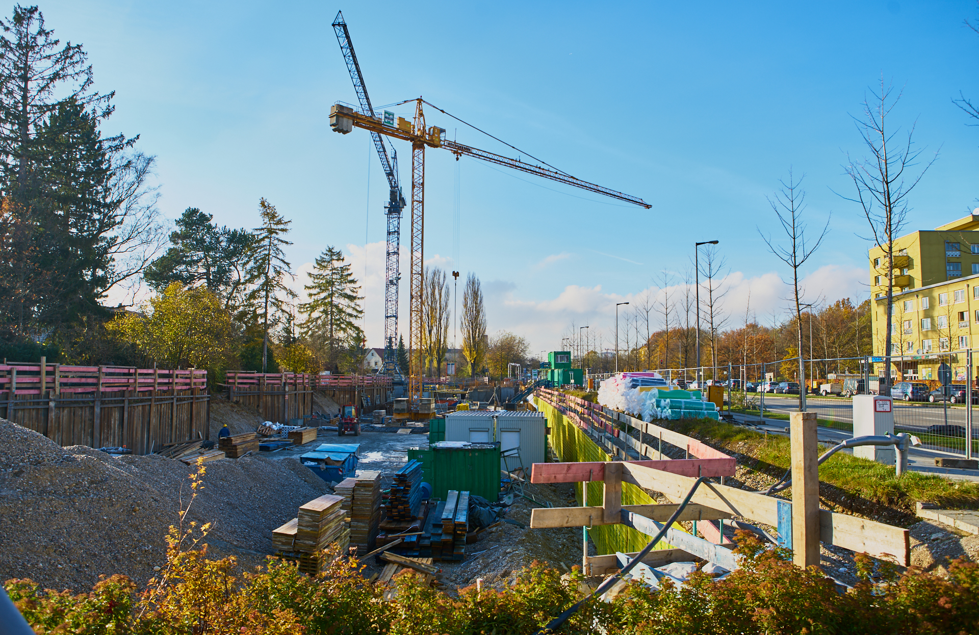 Baustelle Maikäfersiedlung in Neuperlach 14.11.2017 Photographer: Gelbmann