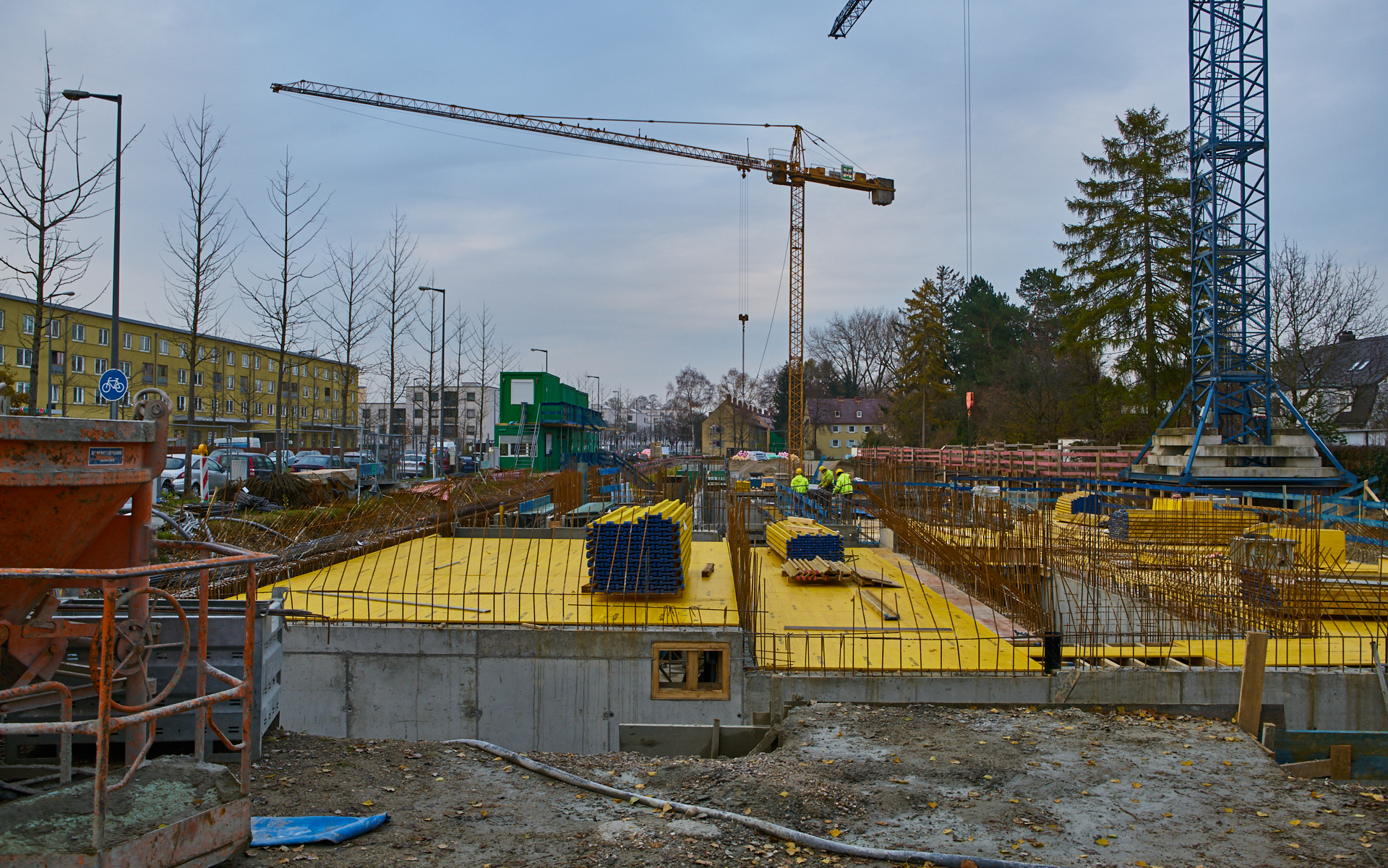 Baustelle Maikäfersiedlung in Neuperlach 17.11.2017 Photographer: Gelbmann