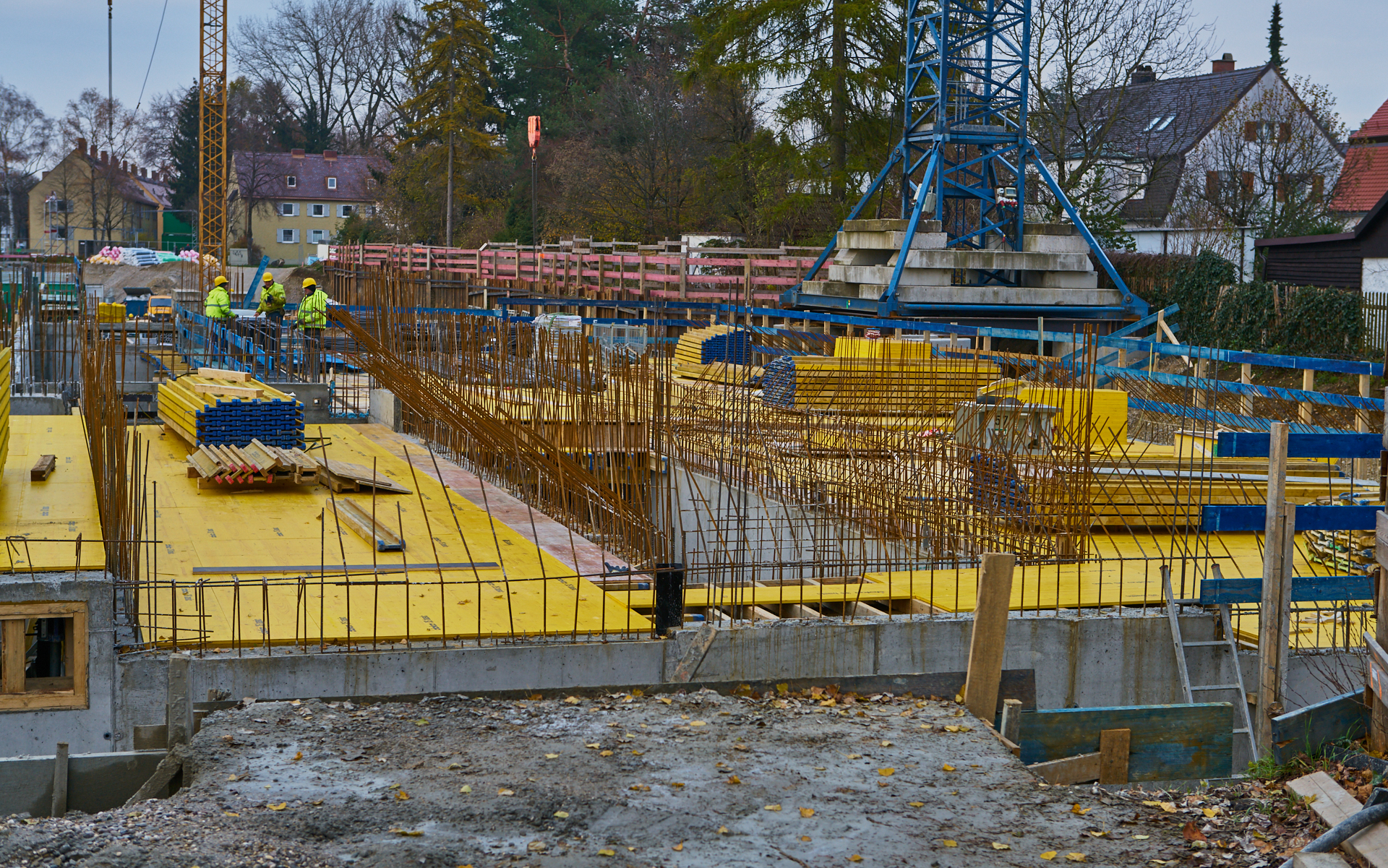 Baustelle Maikäfersiedlung in Neuperlach 17.11.2017 Photographer: Gelbmann