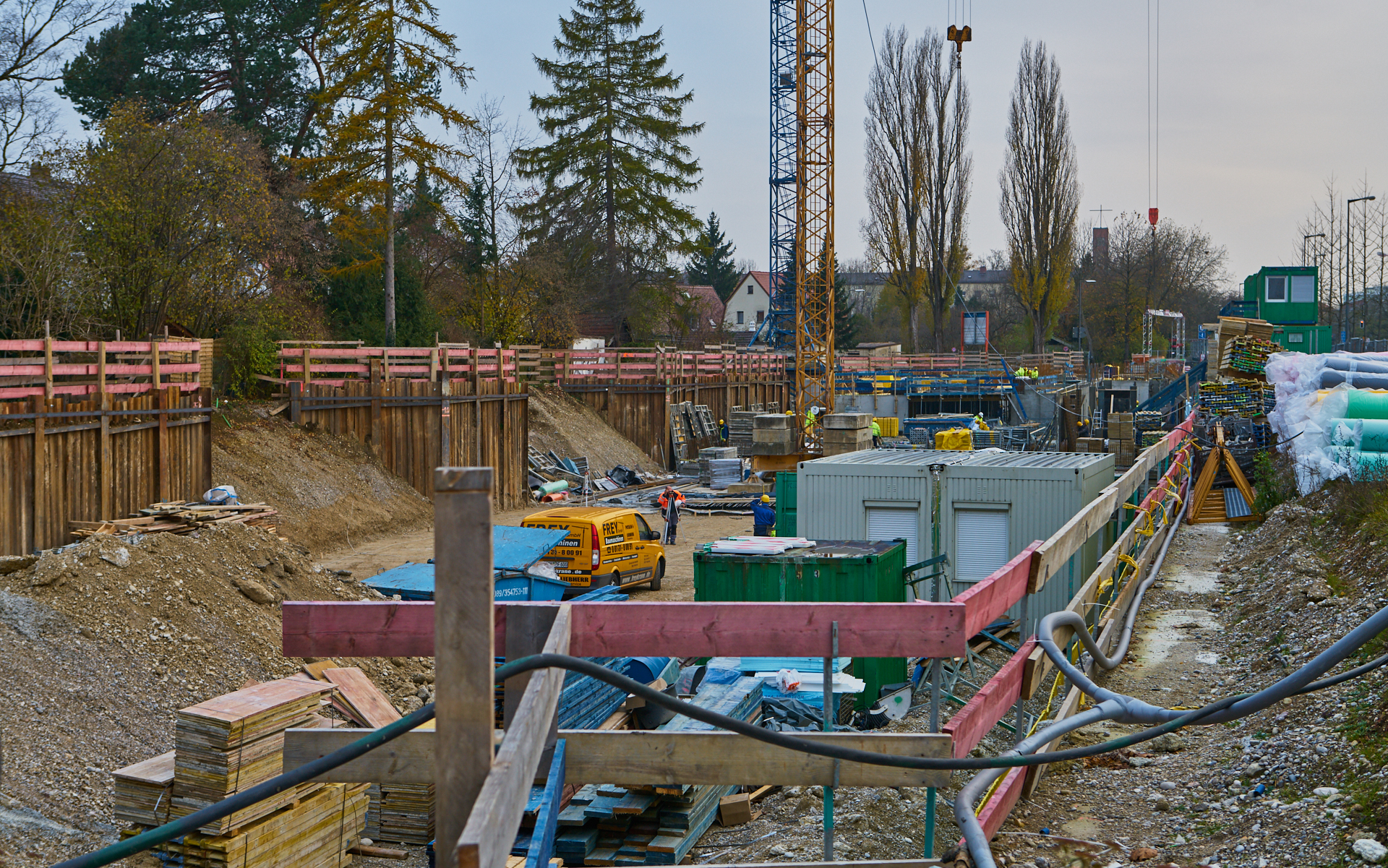 Baustelle Maikäfersiedlung in Neuperlach 17.11.2017 Photographer: Gelbmann