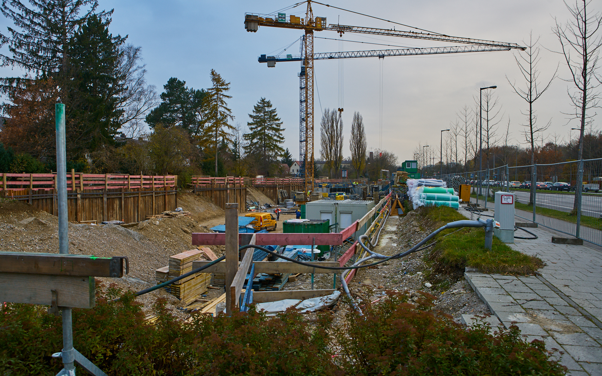 Baustelle Maikäfersiedlung in Neuperlach 17.11.2017 Photographer: Gelbmann