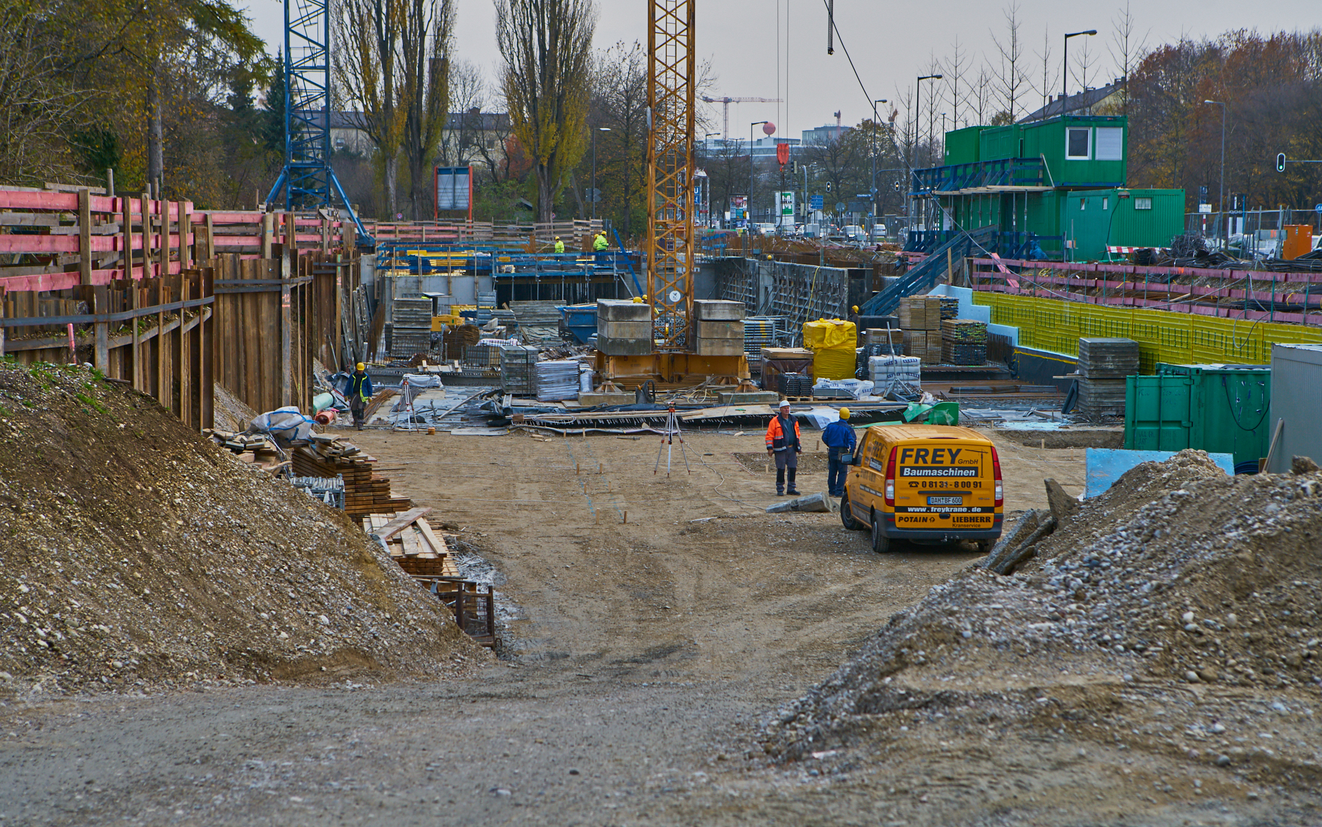 Baustelle Maikäfersiedlung in Neuperlach 17.11.2017 Photographer: Gelbmann