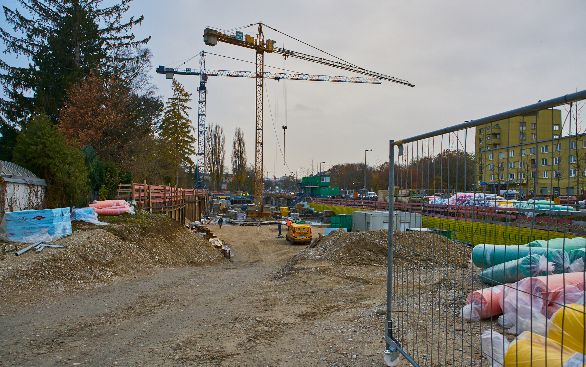 Baustelle Maikäfersiedlung in Neuperlach 17.11.2017 Photographer: Gelbmann