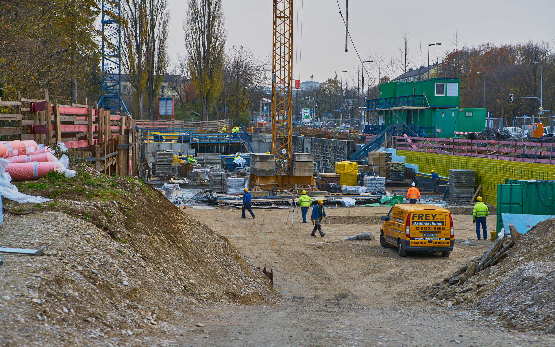 Baustelle Maikäfersiedlung in Neuperlach 17.11.2017 Photographer: Gelbmann