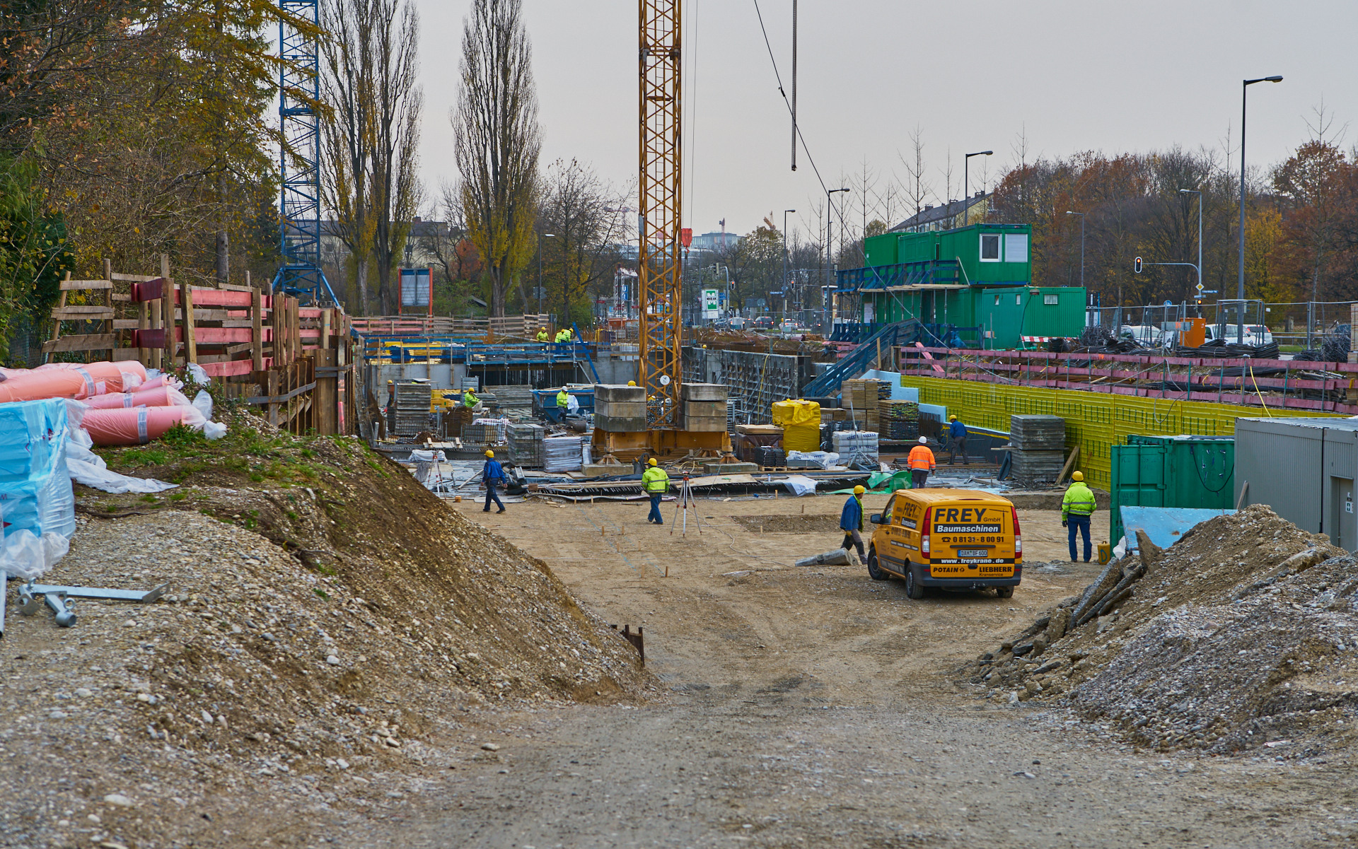 Baustelle Maikäfersiedlung in Neuperlach 17.11.2017 Photographer: Gelbmann