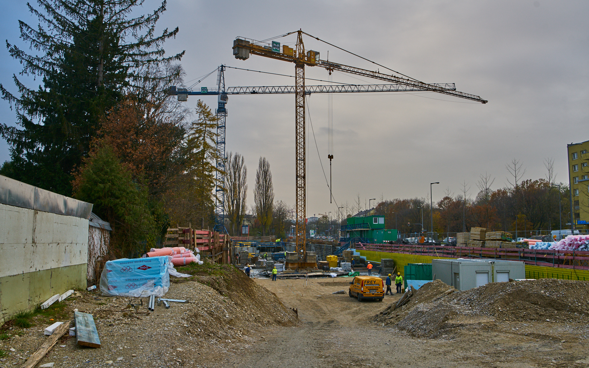 Baustelle Maikäfersiedlung in Neuperlach 17.11.2017 Photographer: Gelbmann