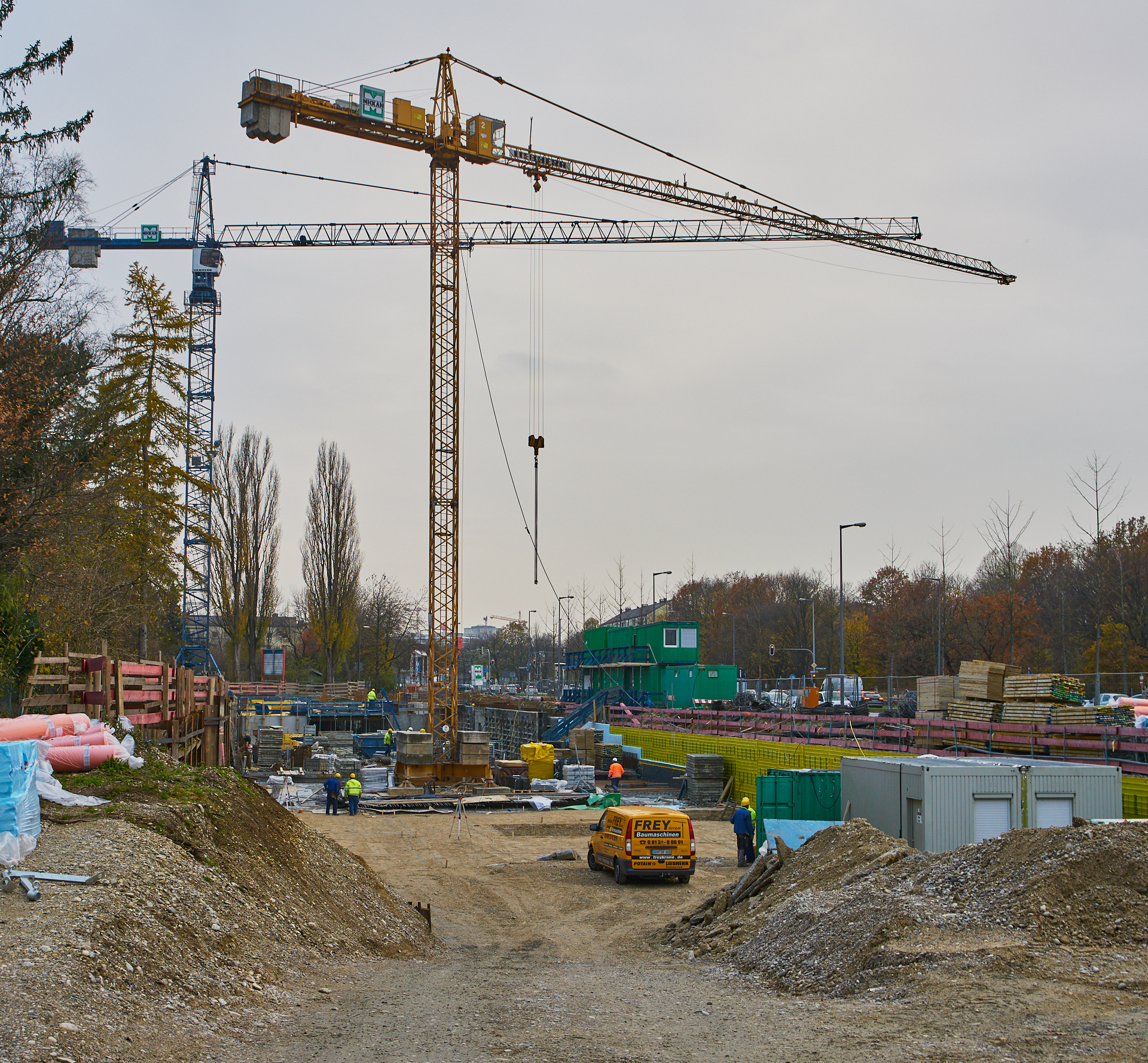 Baustelle Maikäfersiedlung in Neuperlach 17.11.2017 Photographer: Gelbmann