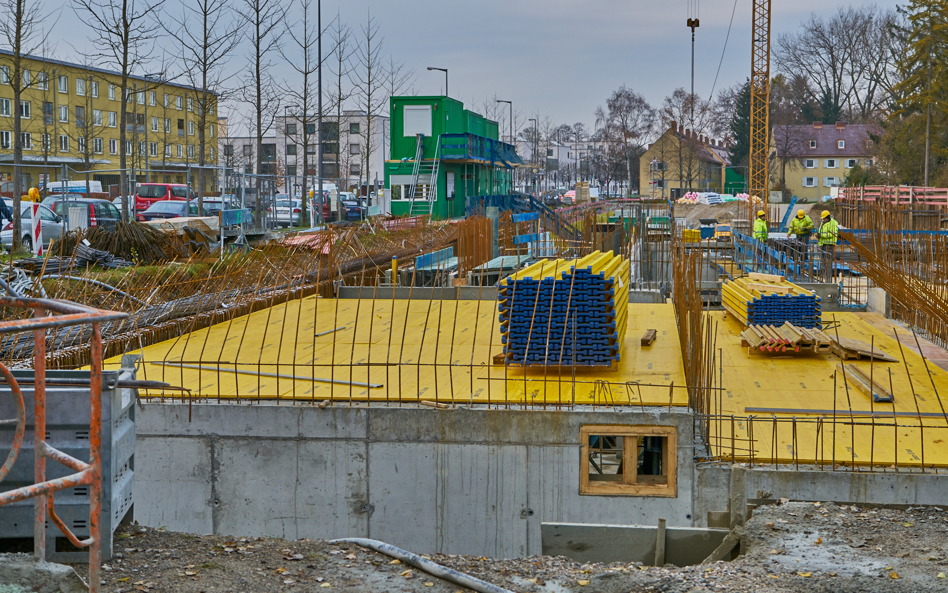 Baustelle Maikäfersiedlung in Neuperlach 17.11.2017 Photographer: Gelbmann