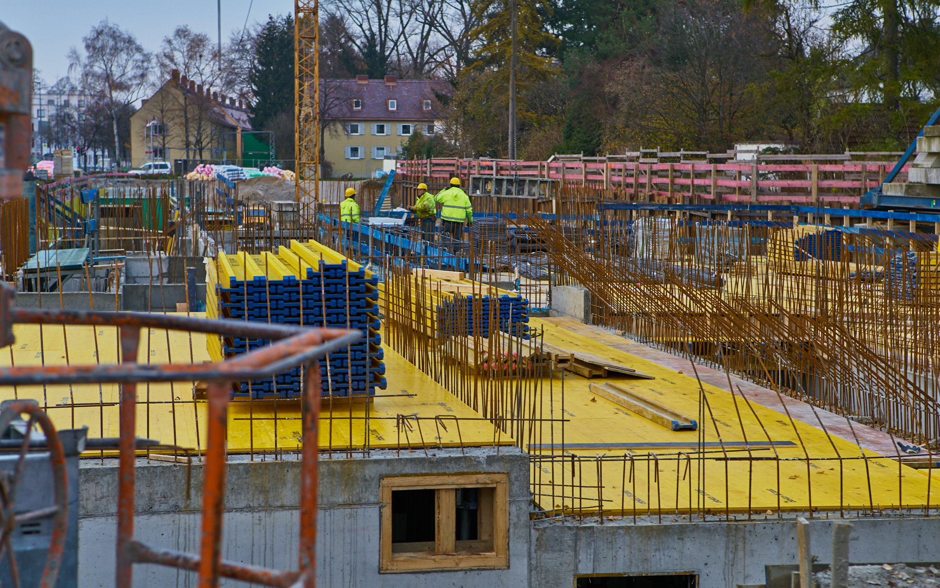 Baustelle Maikäfersiedlung in Neuperlach 17.11.2017 Photographer: Gelbmann