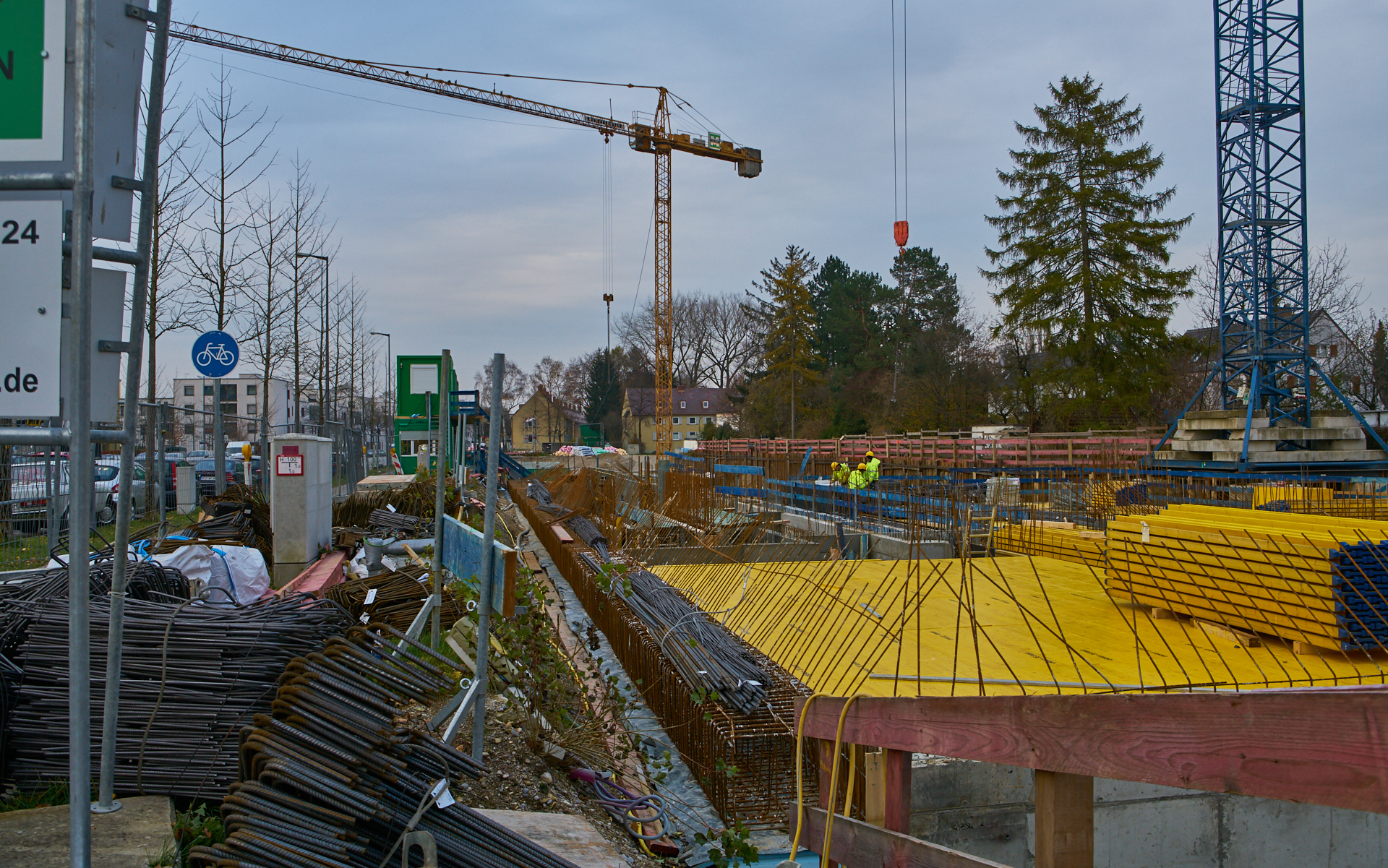 Baustelle Maikäfersiedlung in Neuperlach 17.11.2017 Photographer: Gelbmann