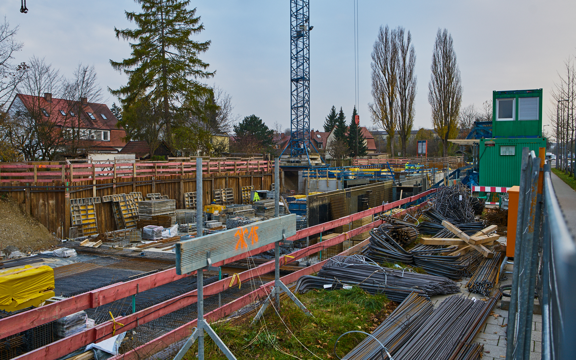 Baustelle Maikäfersiedlung in Neuperlach 17.11.2017 Photographer: Gelbmann