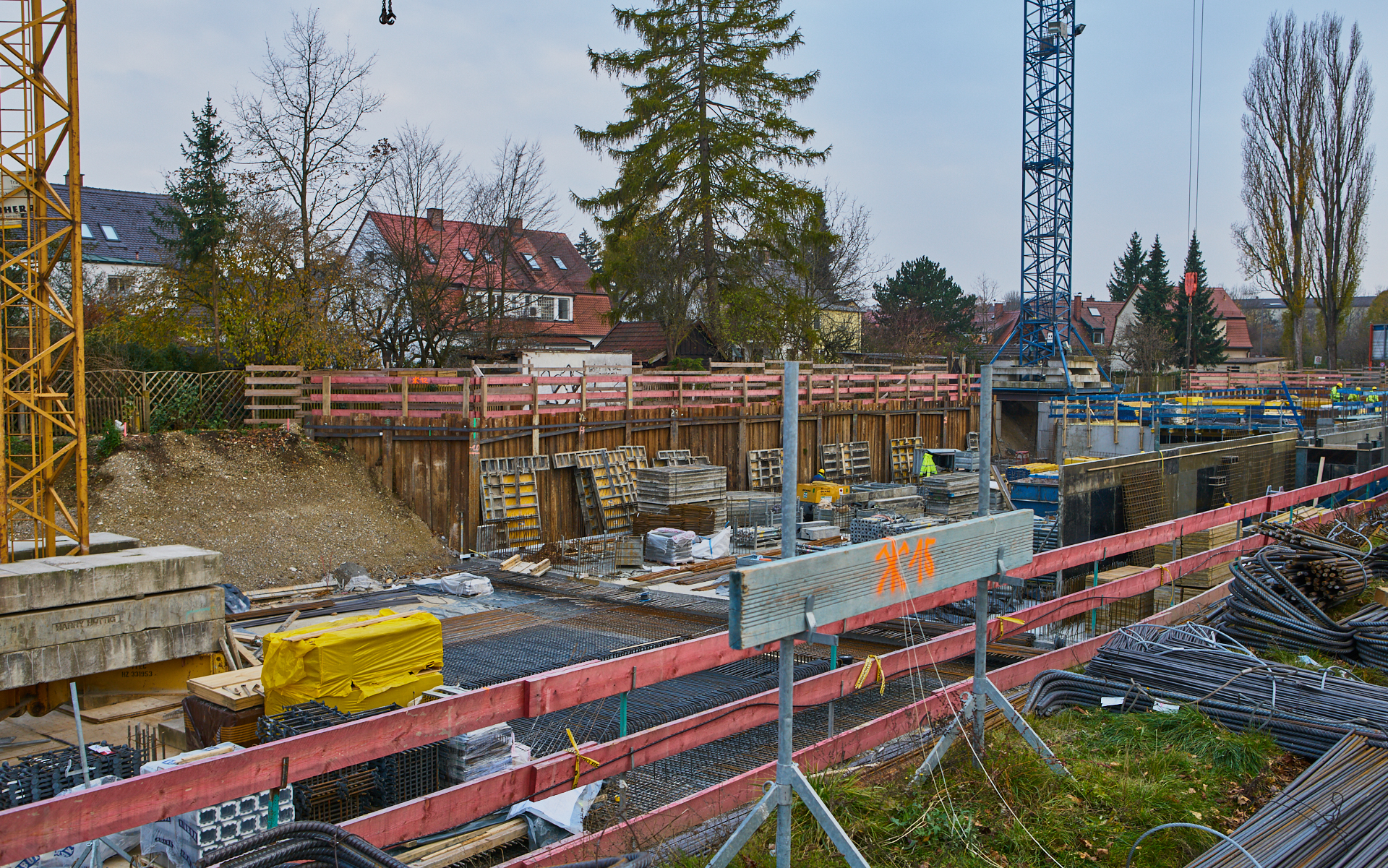Baustelle Maikäfersiedlung in Neuperlach 17.11.2017 Photographer: Gelbmann