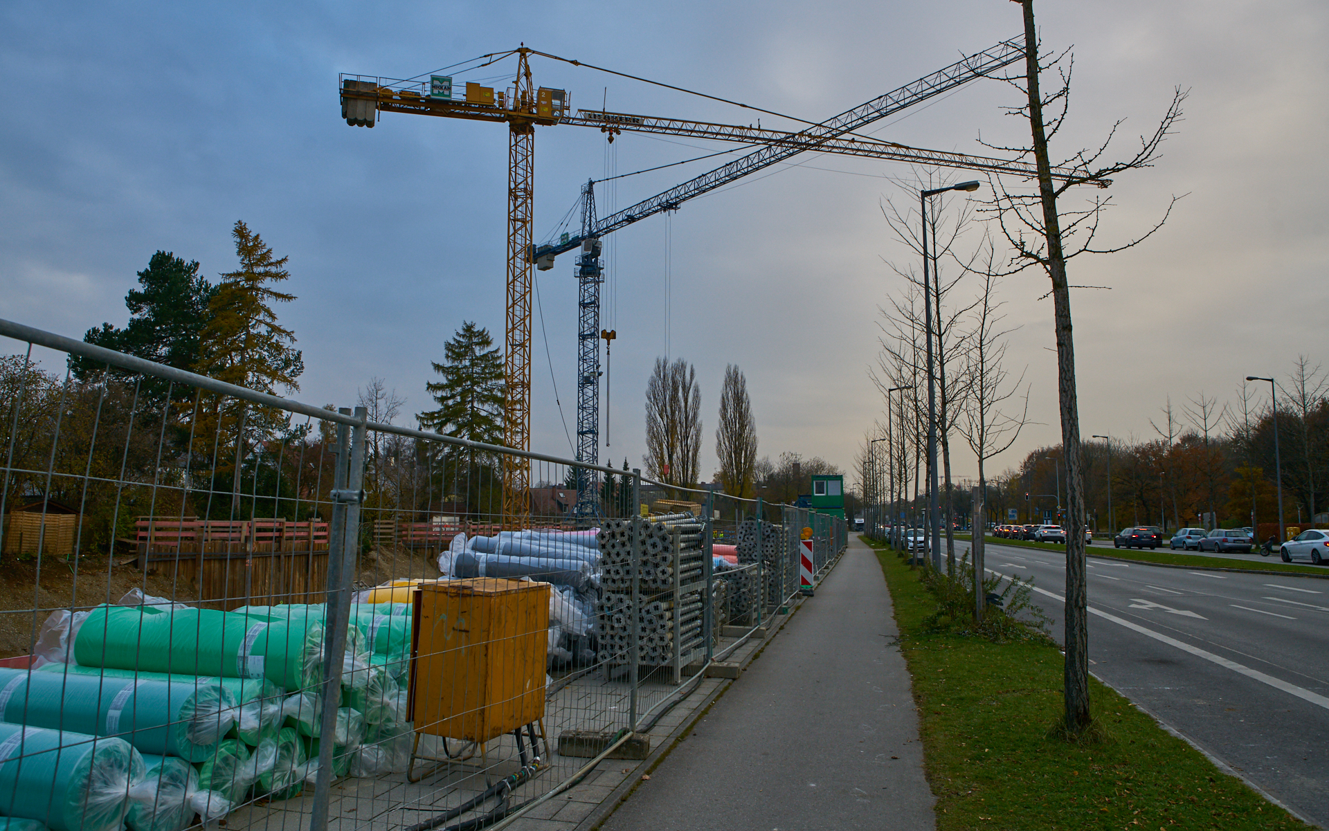Baustelle Maikäfersiedlung in Neuperlach 17.11.2017 Photographer: Gelbmann
