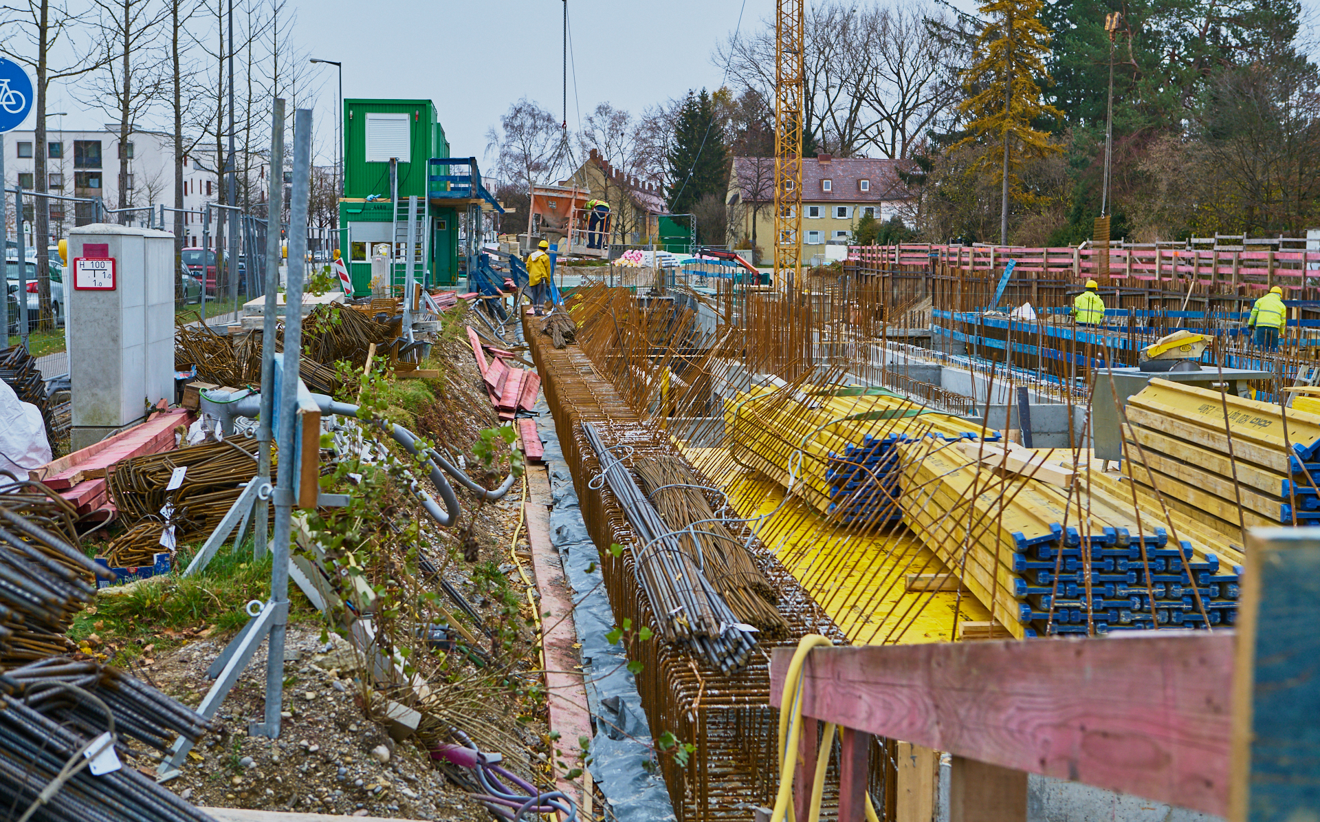 Baustelle Maikäfersiedlung in Neuperlach 20.11.2017 Photographer: Gelbmann