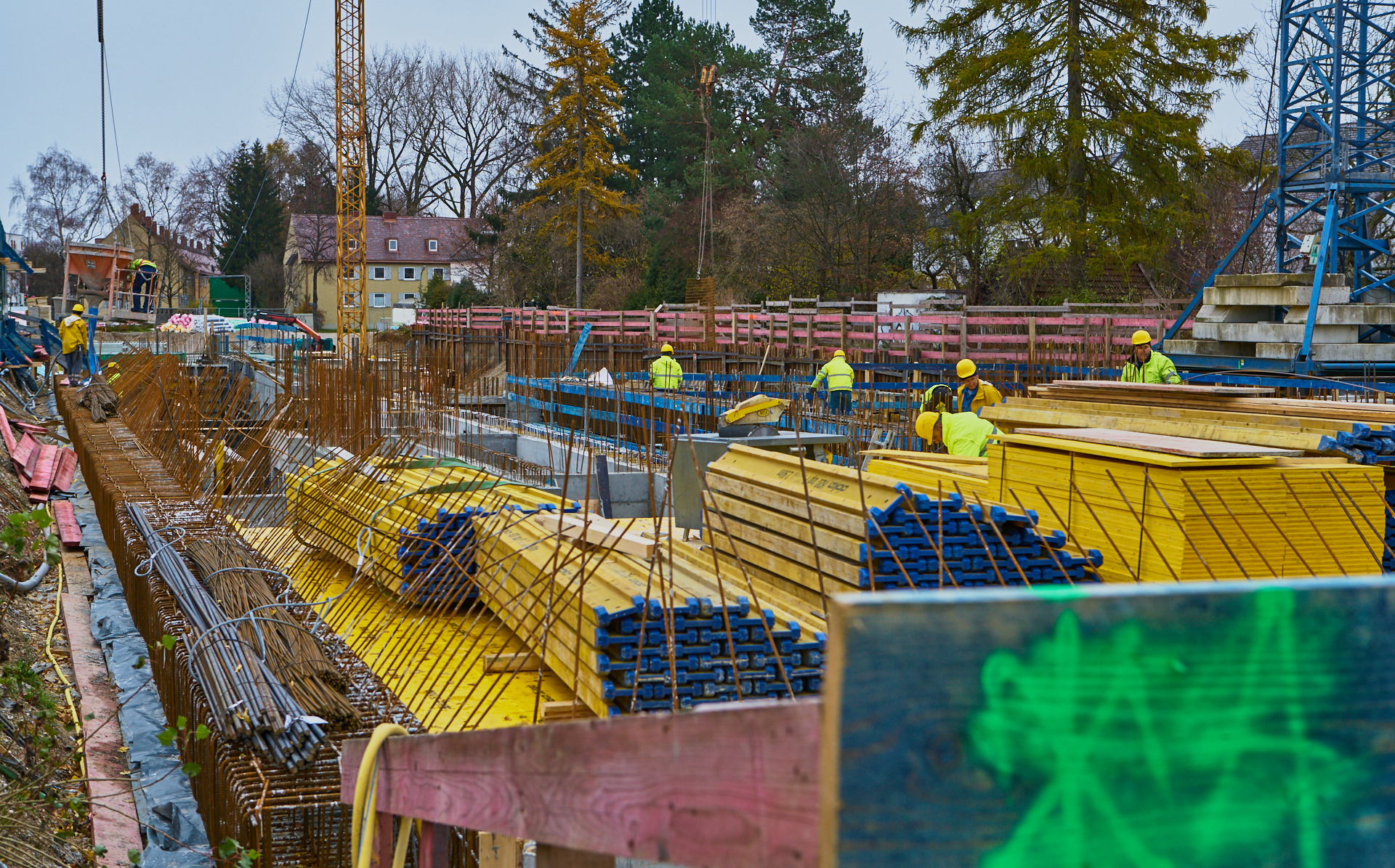 Baustelle Maikäfersiedlung in Neuperlach 20.11.2017 Photographer: Gelbmann