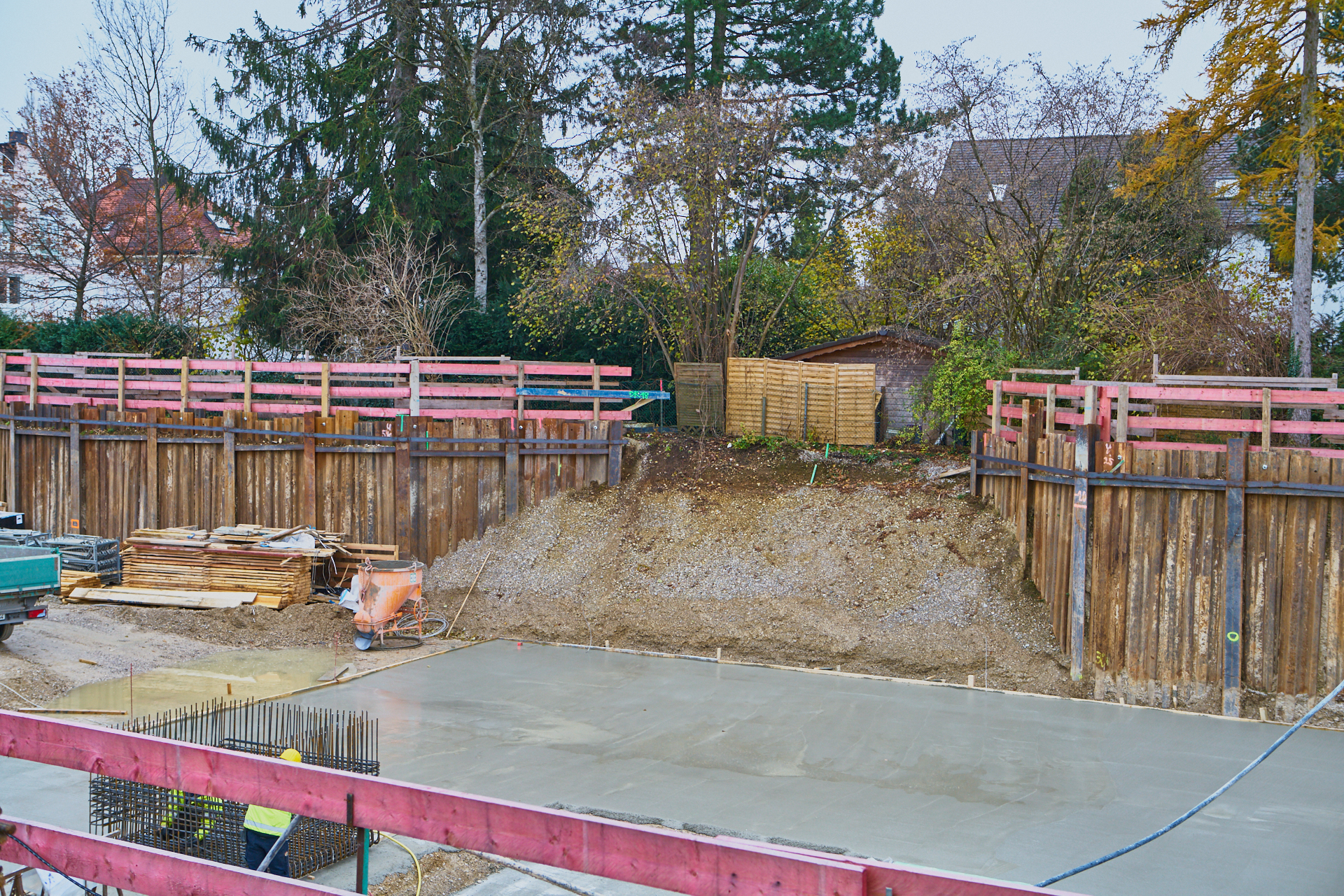 Baustelle Maikäfersiedlung in Neuperlach 20.11.2017 Photographer: Gelbmann
