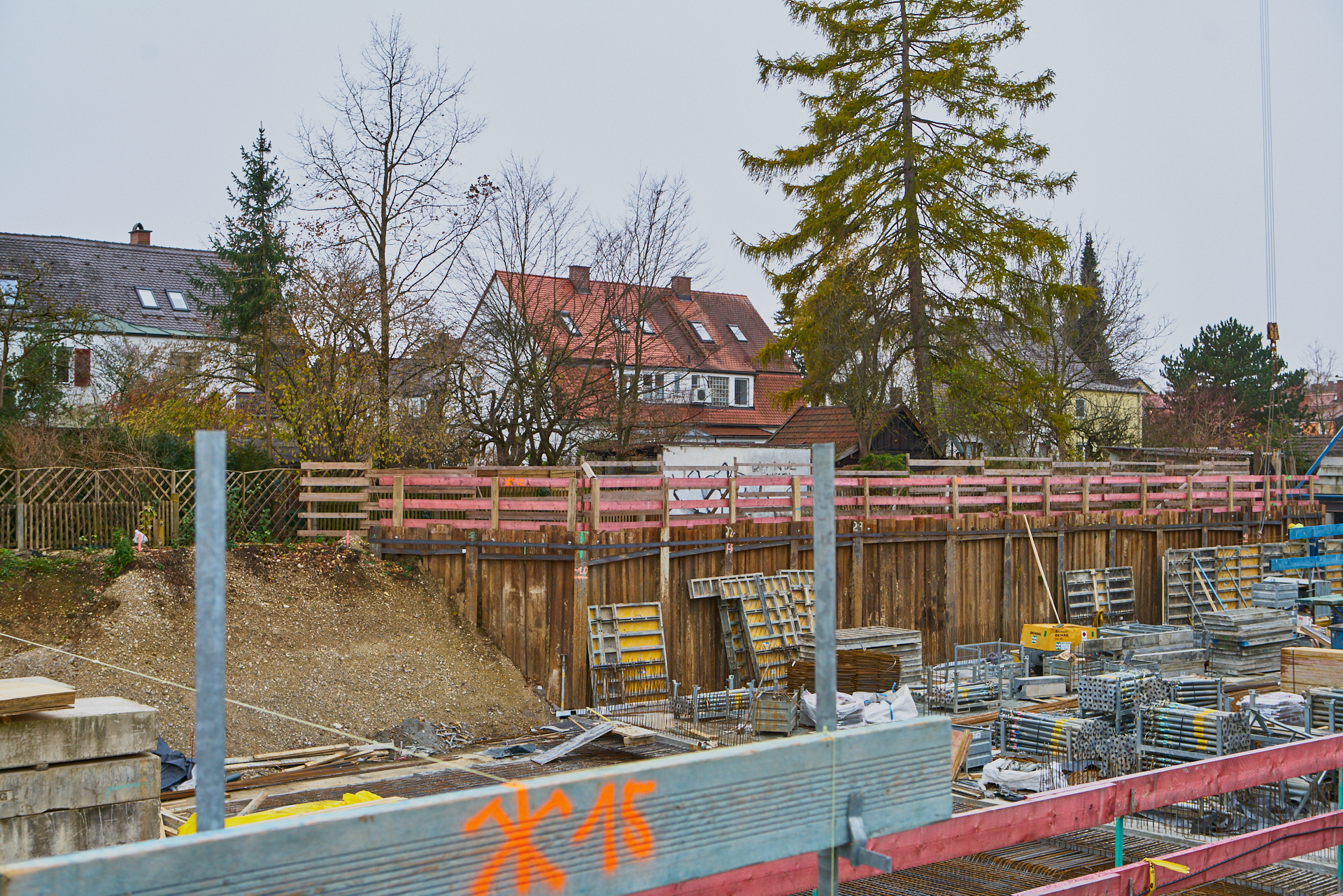 Baustelle Maikäfersiedlung in Neuperlach 20.11.2017 Photographer: Gelbmann