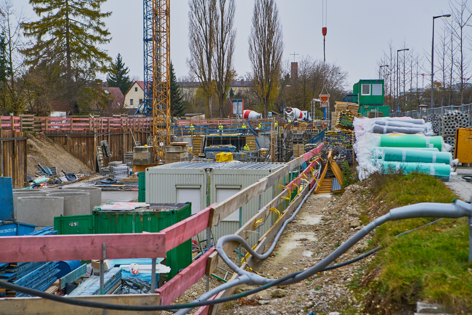 Baustelle Maikäfersiedlung in Neuperlach 20.11.2017 Photographer: Gelbmann