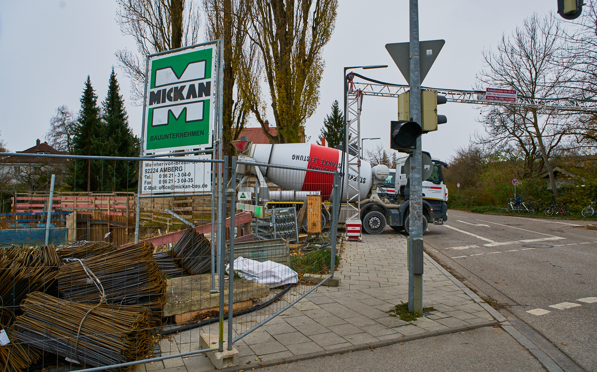 Baustelle Maikäfersiedlung in Neuperlach 20.11.2017 Photographer: Gelbmann