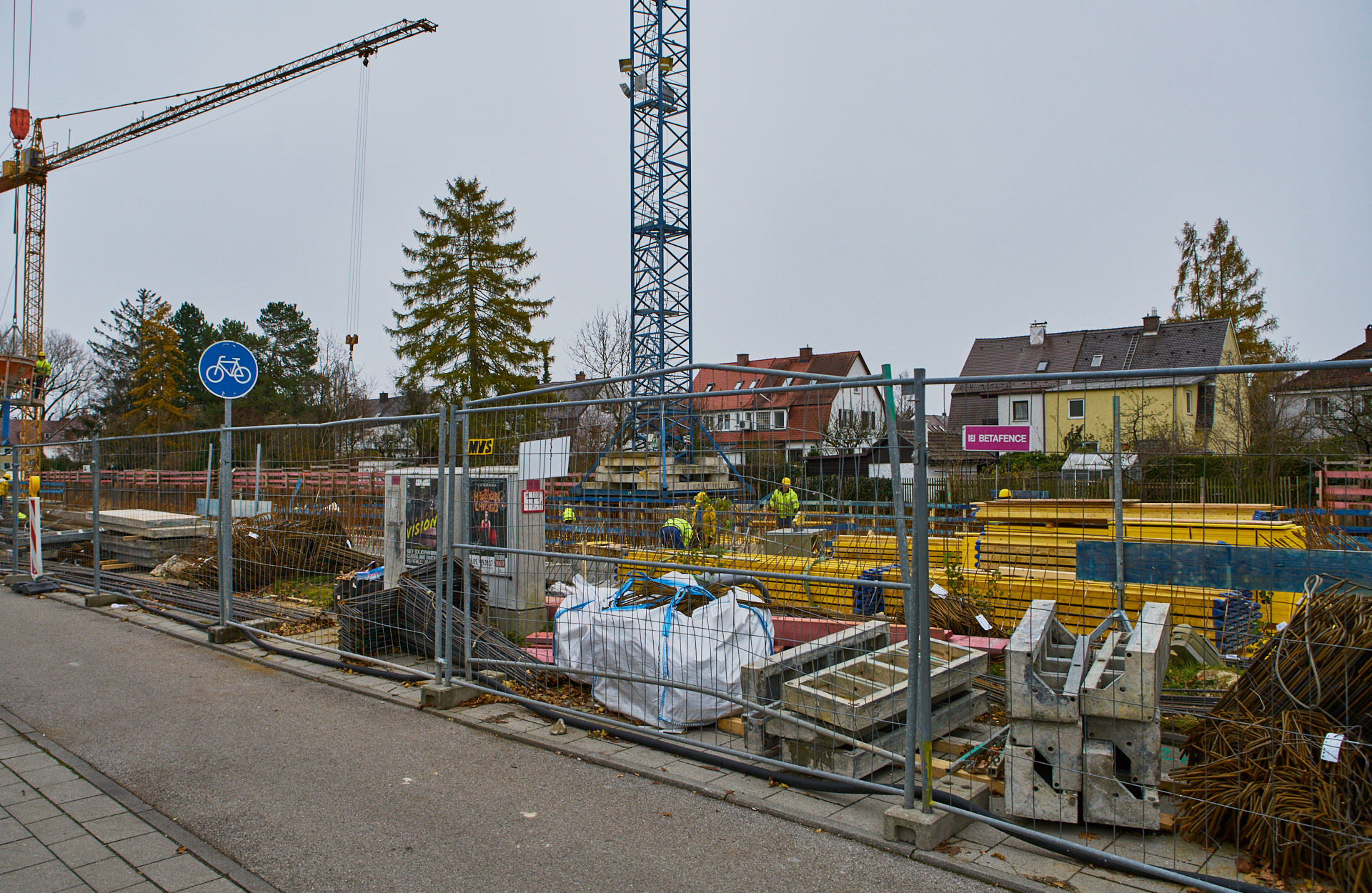 Baustelle Maikäfersiedlung in Neuperlach 20.11.2017 Photographer: Gelbmann