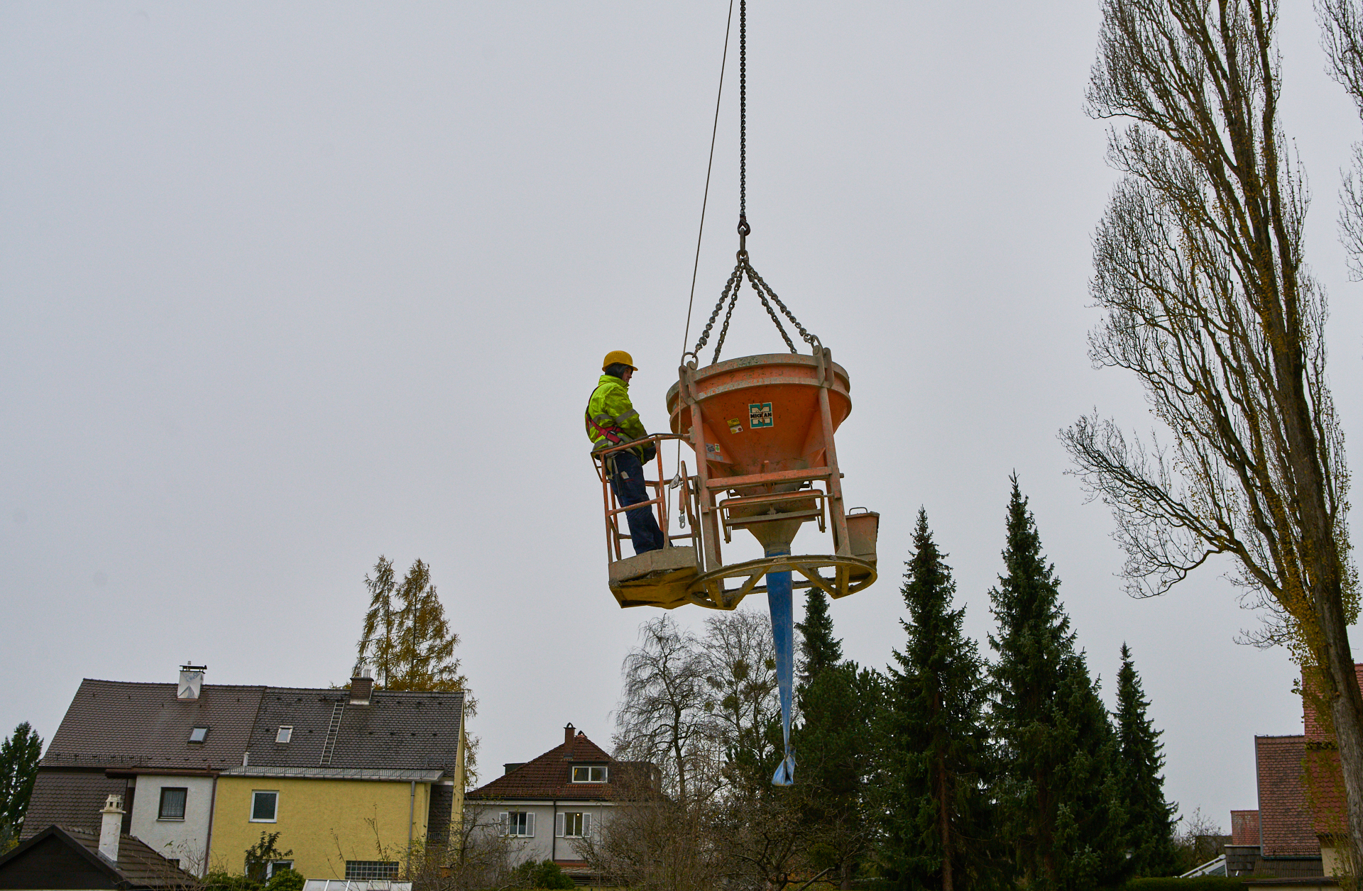 Baustelle Maikäfersiedlung in Neuperlach 20.11.2017 Photographer: Gelbmann