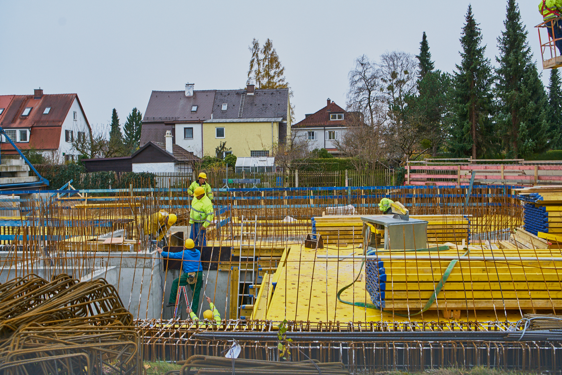 Baustelle Maikäfersiedlung in Neuperlach 20.11.2017 Photographer: Gelbmann