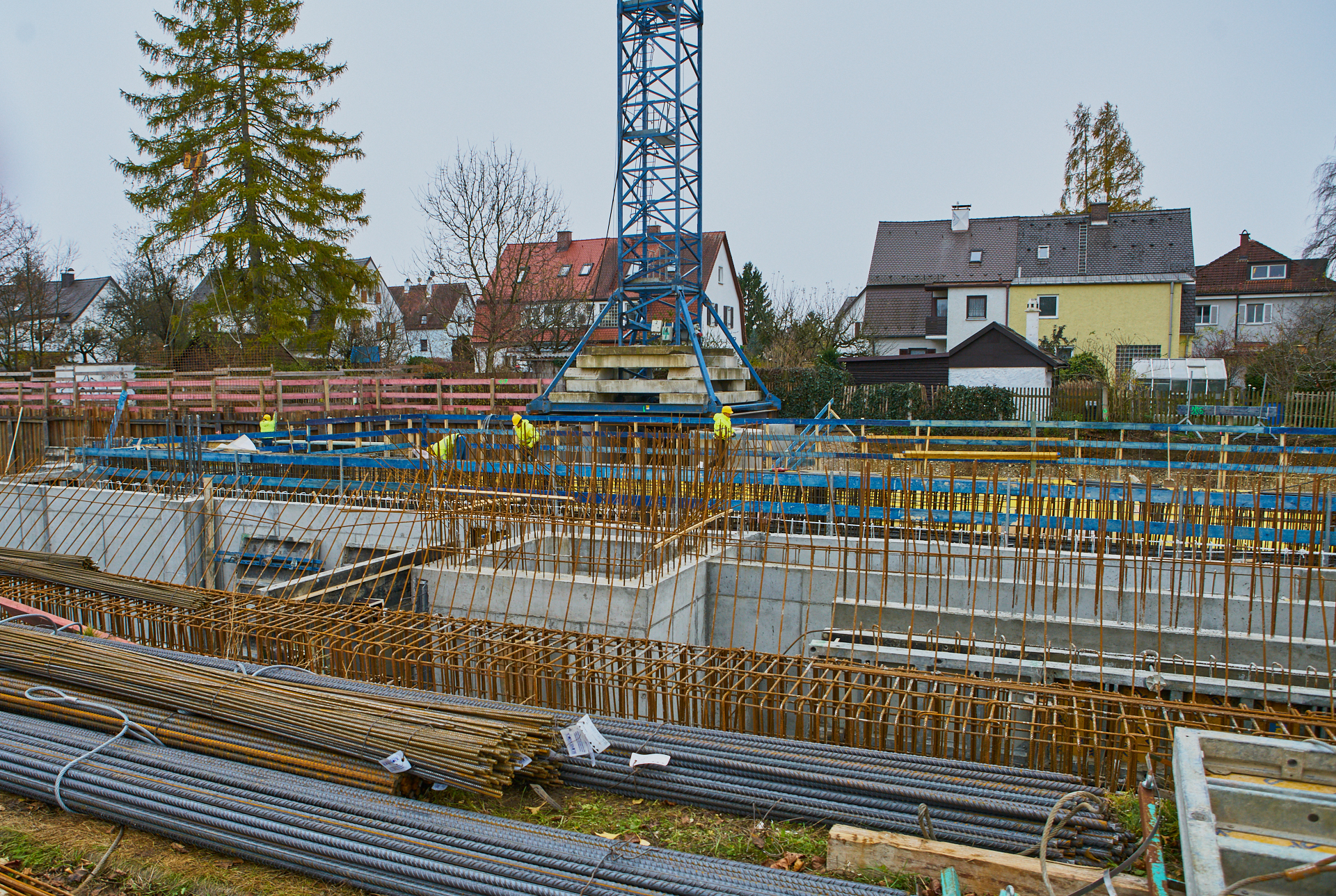 Baustelle Maikäfersiedlung in Neuperlach 20.11.2017 Photographer: Gelbmann