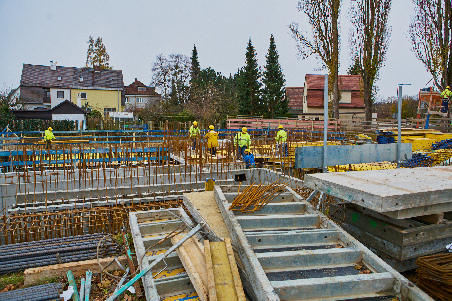 Baustelle Maikäfersiedlung in Neuperlach 20.11.2017 Photographer: Gelbmann