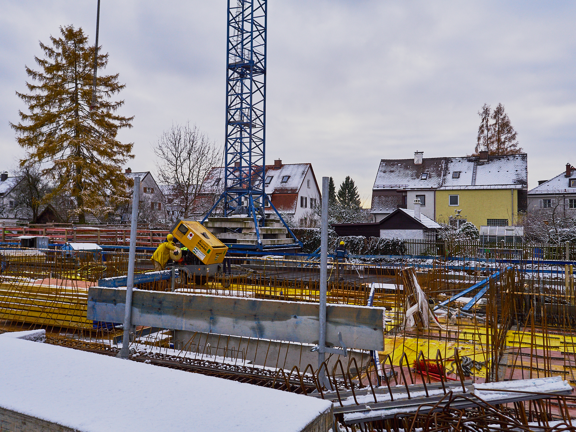 Baustelle Maikäfersiedlung in Neuperlach 01.12.2017 Photographer: Gelbmann