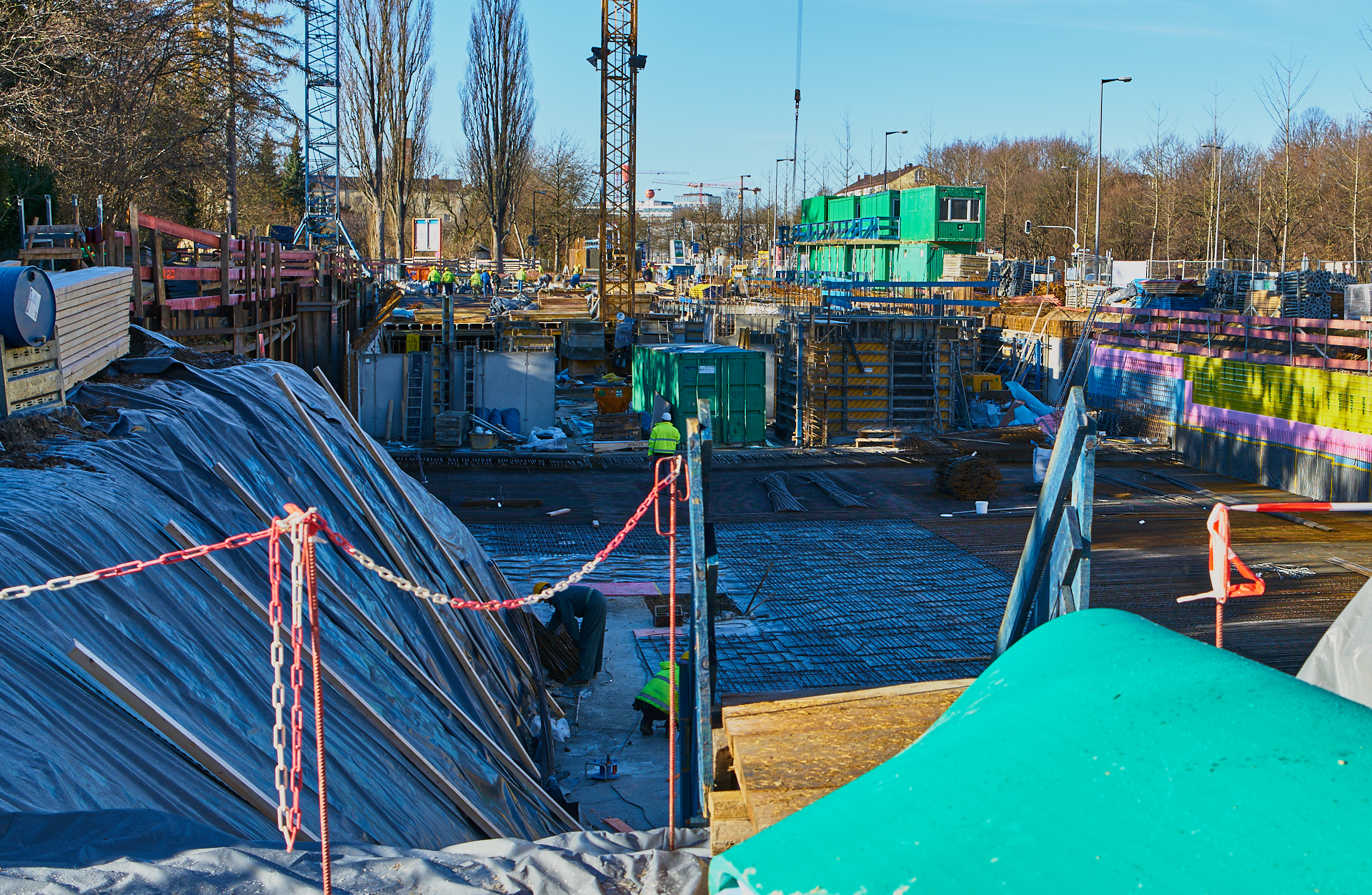 Baustelle Maikäfersiedlung in Neuperlach 13.12.2017 Photographer: Gelbmann