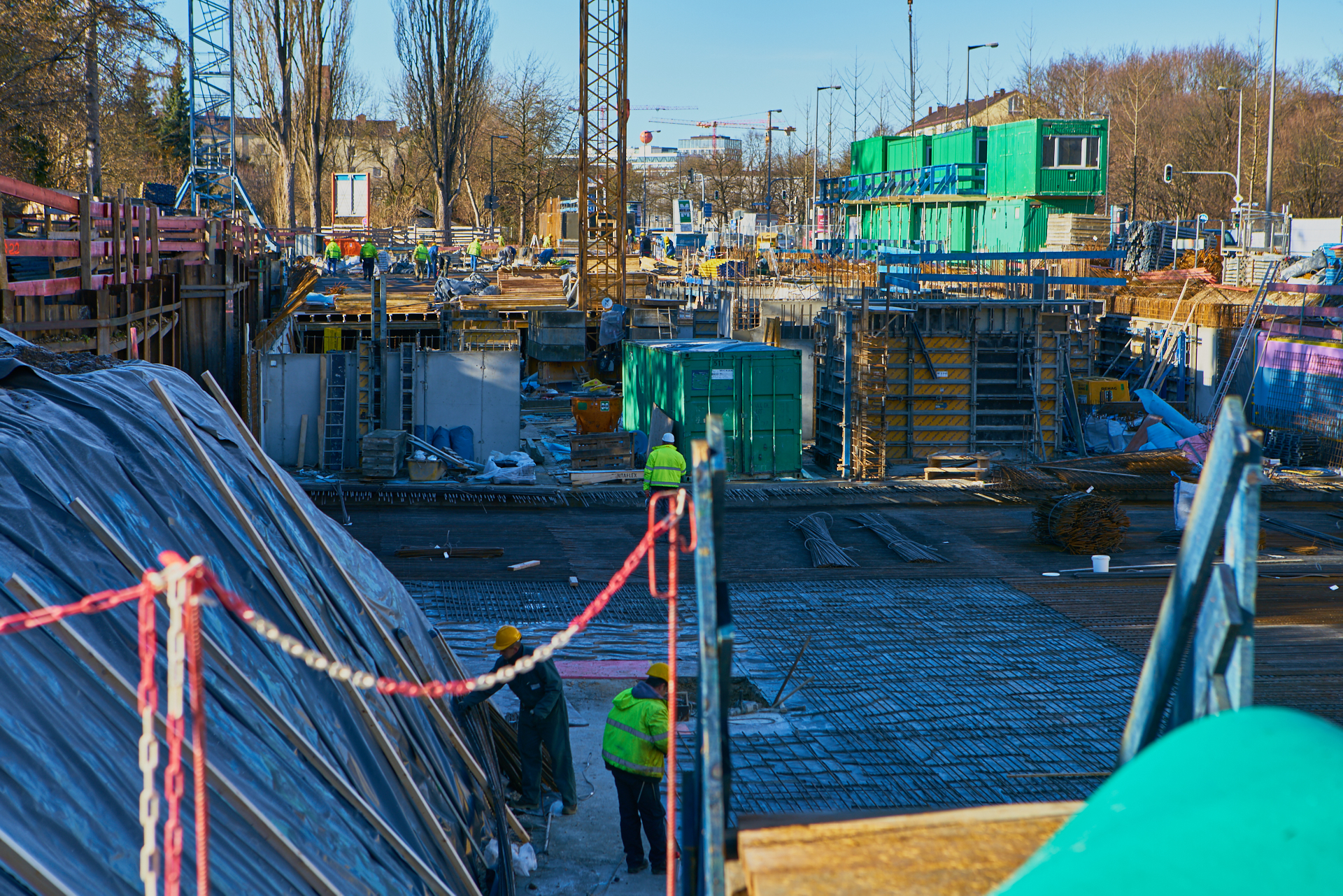 Baustelle Maikäfersiedlung in Neuperlach 13.12.2017 Photographer: Gelbmann