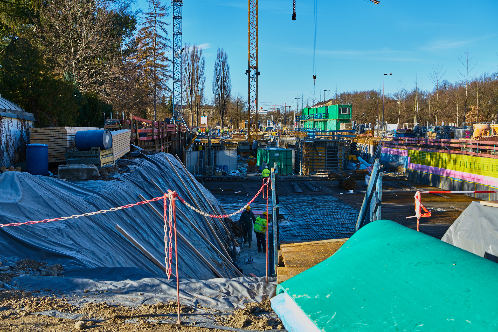 Baustelle Maikäfersiedlung in Neuperlach 13.12.2017 Photographer: Gelbmann
