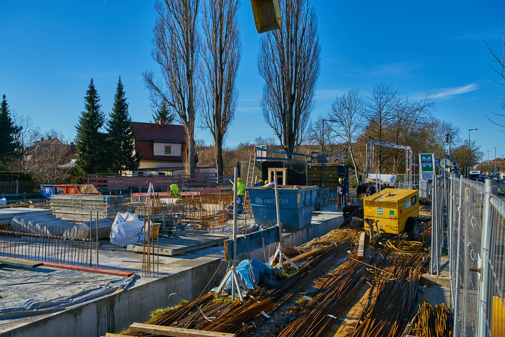 Baustelle Maikäfersiedlung in Neuperlach 13.12.2017 Photographer: Gelbmann