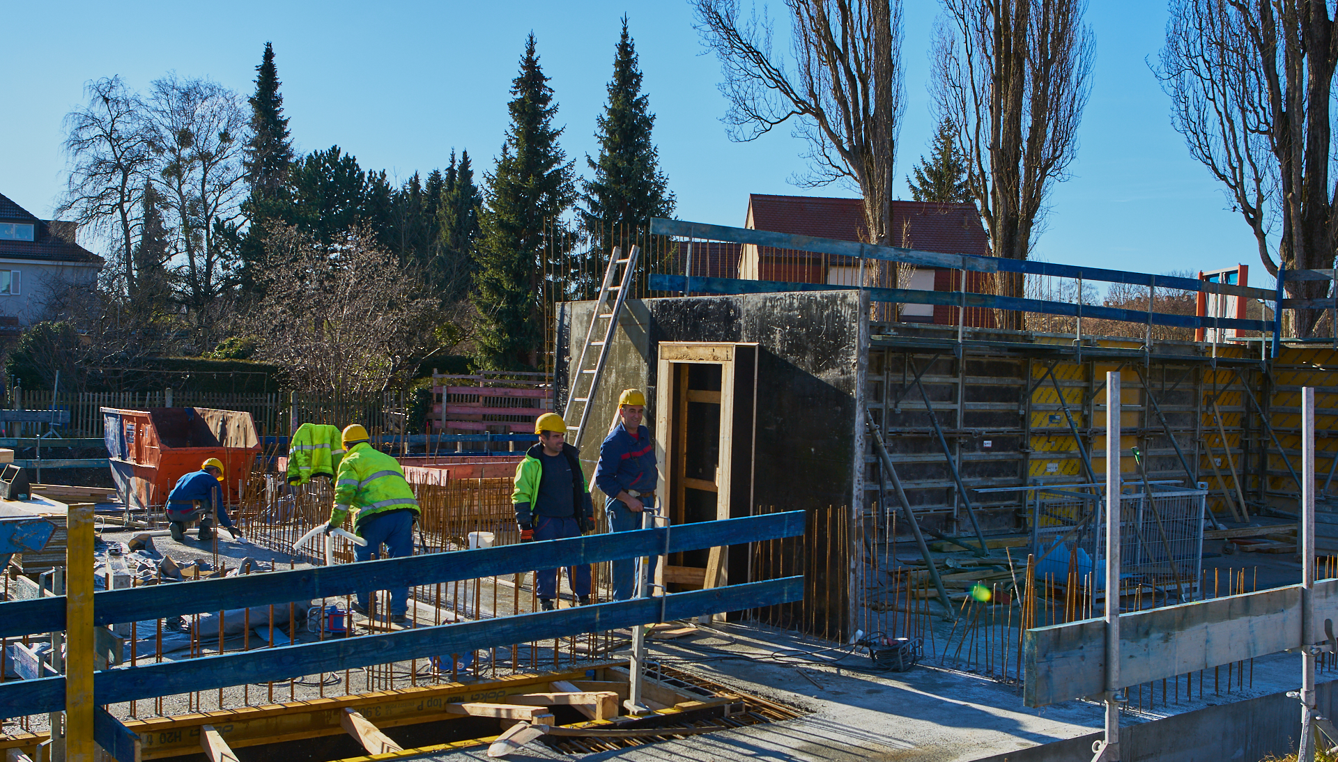 Baustelle Maikäfersiedlung in Neuperlach 13.12.2017 Photographer: Gelbmann