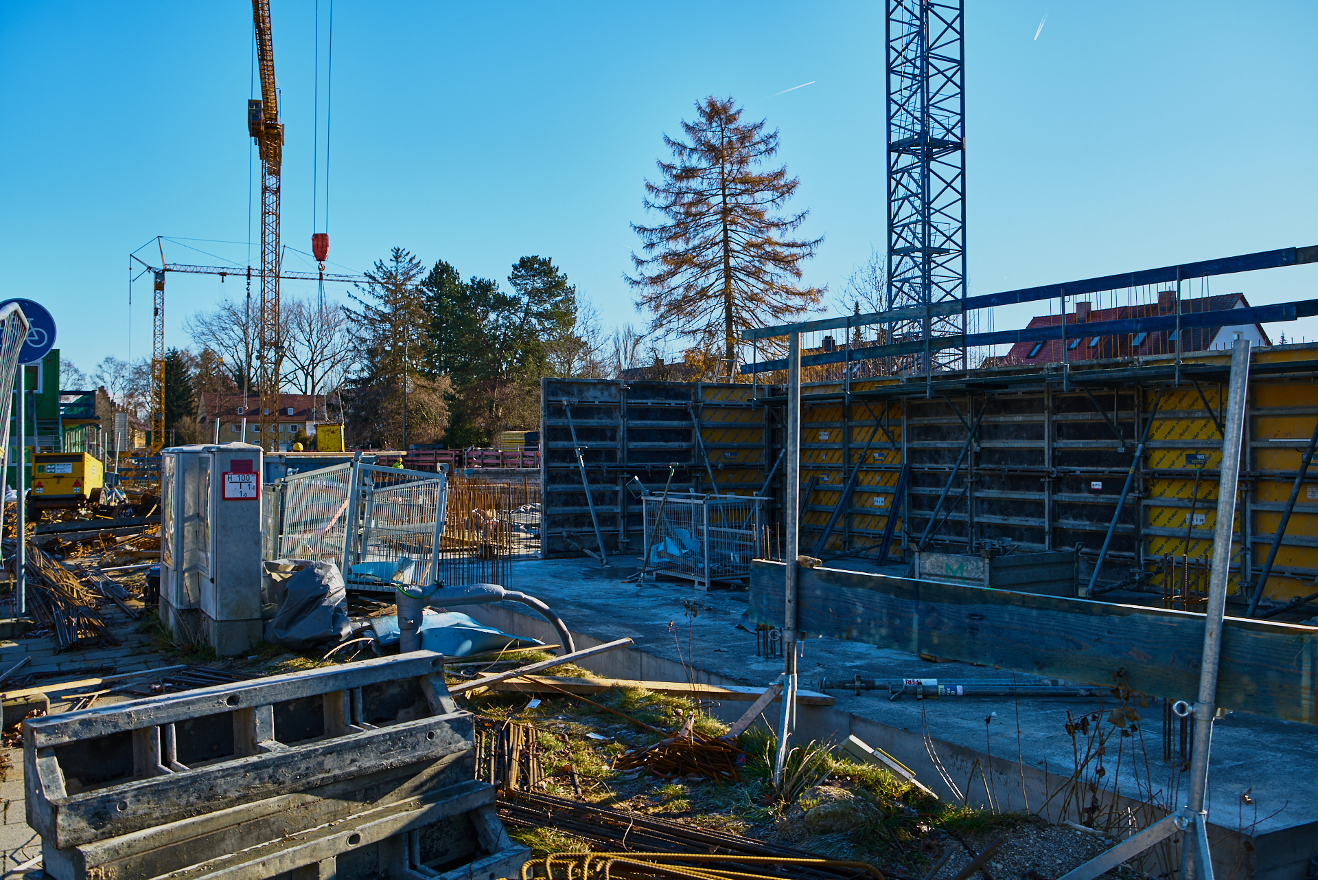 Baustelle Maikäfersiedlung in Neuperlach 13.12.2017 Photographer: Gelbmann