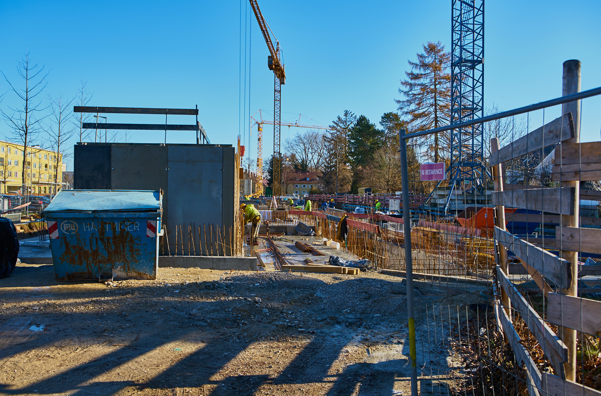 Baustelle Maikäfersiedlung in Neuperlach 13.12.2017 Photographer: Gelbmann